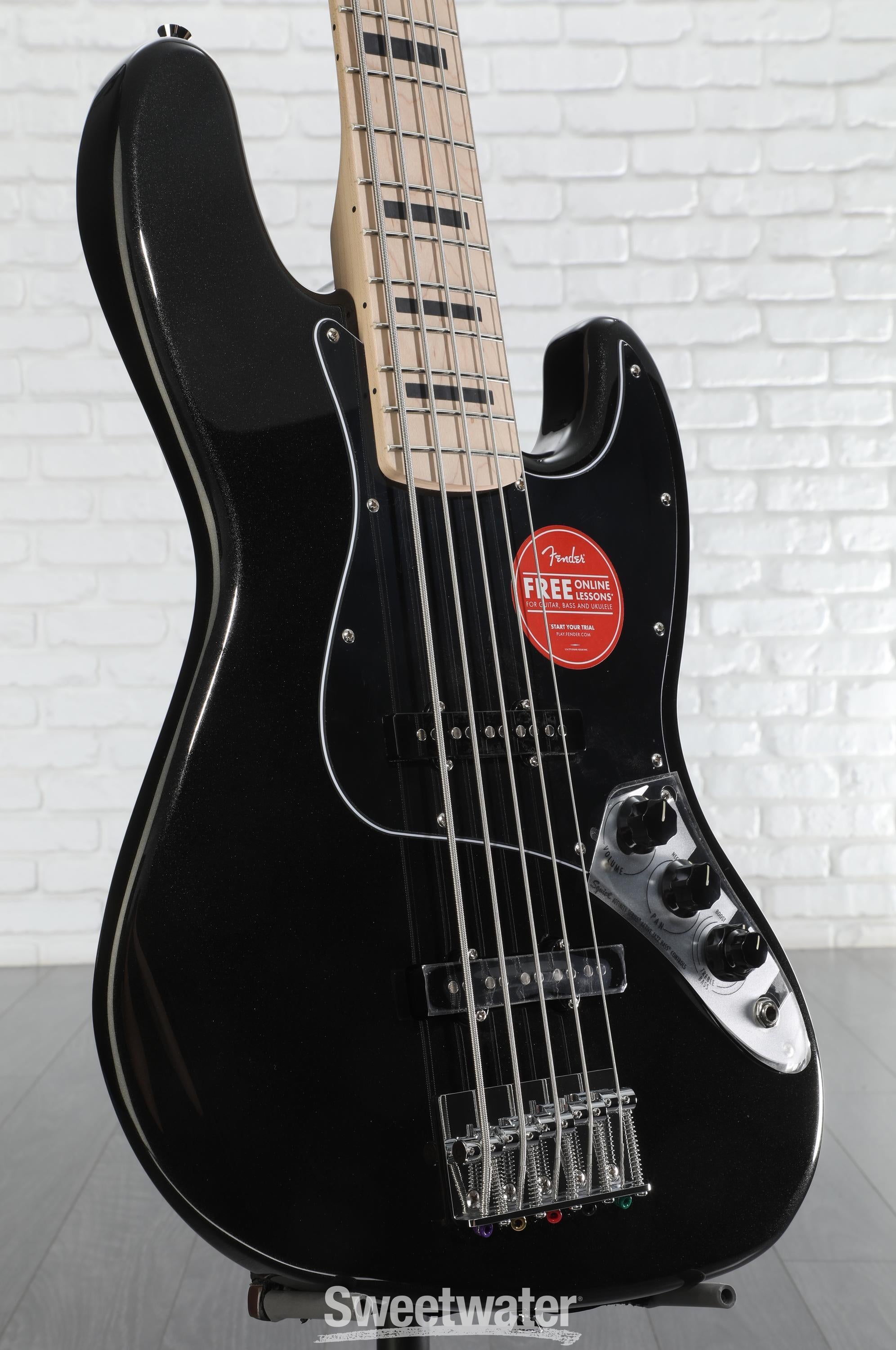 Squier 5-string Bass Guitars - Sweetwater