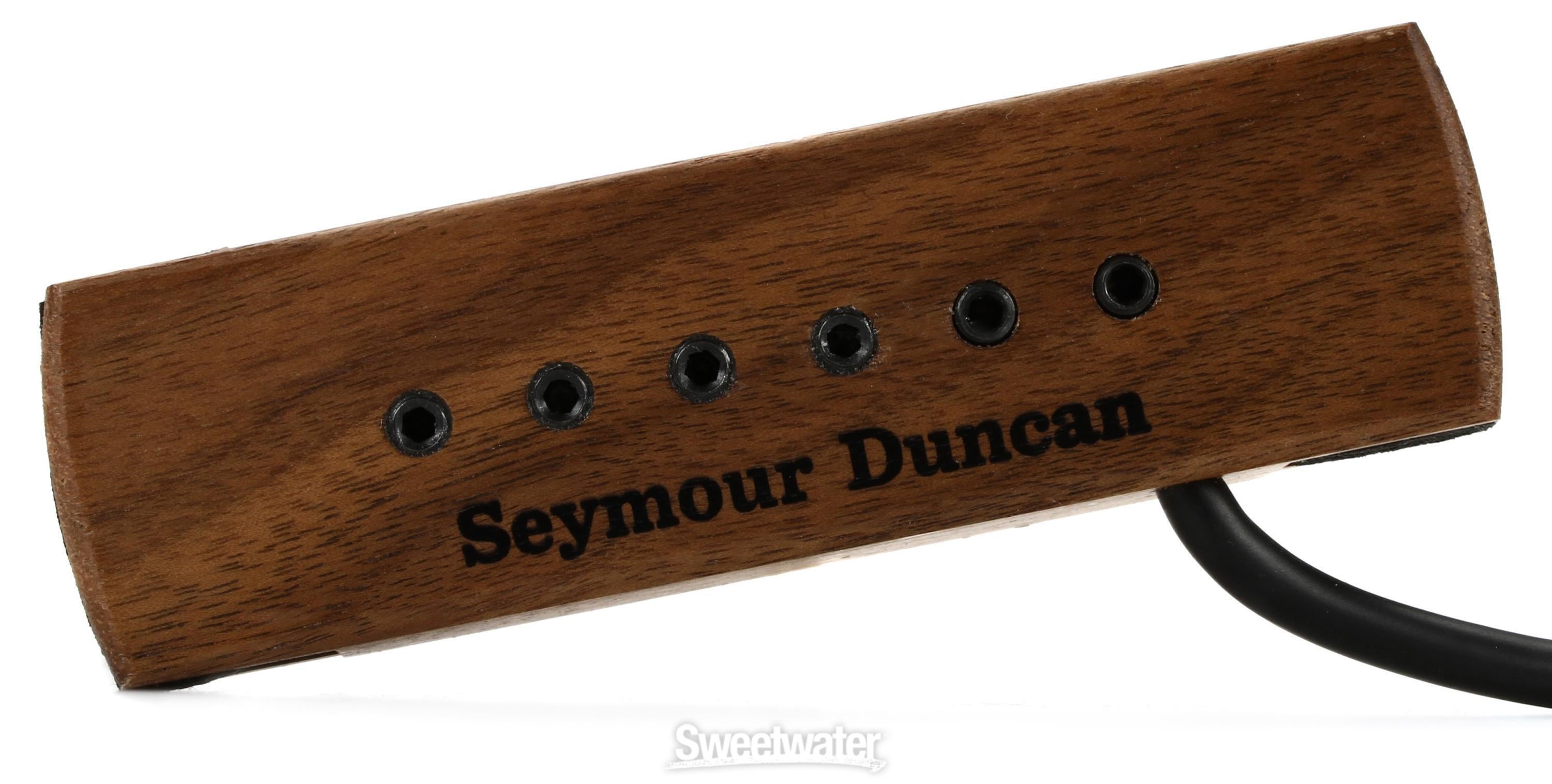 Seymour Duncan SA-3XL Woody XL Adjustable Hum-canceling Acoustic Soundhole  Pickup - Walnut