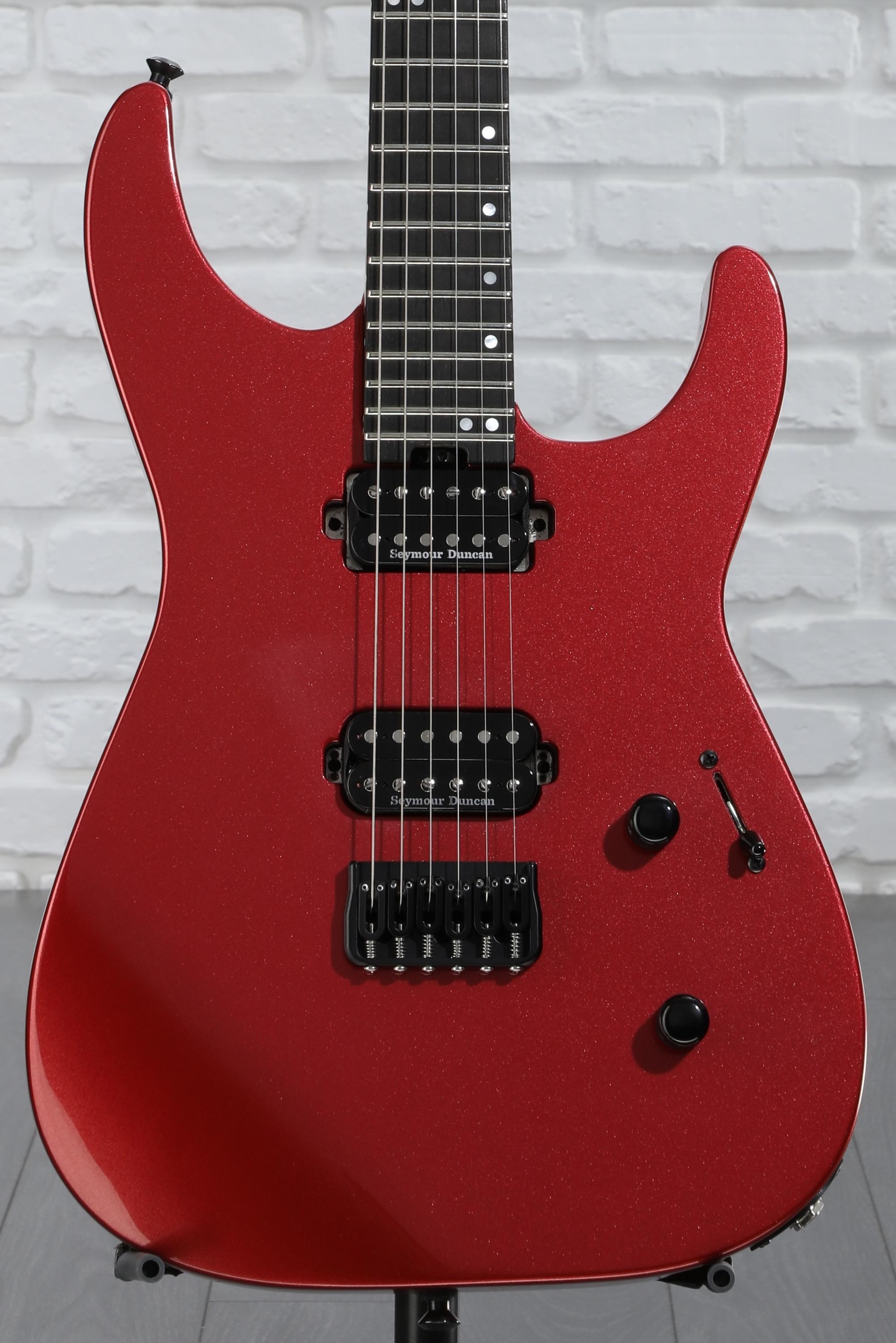 Jackson American Series Virtuoso HT Electric Guitar - Red Crystal