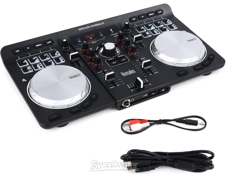 Hercules DJ Universal DJ Controller Bluetooth Connected DJ Controller