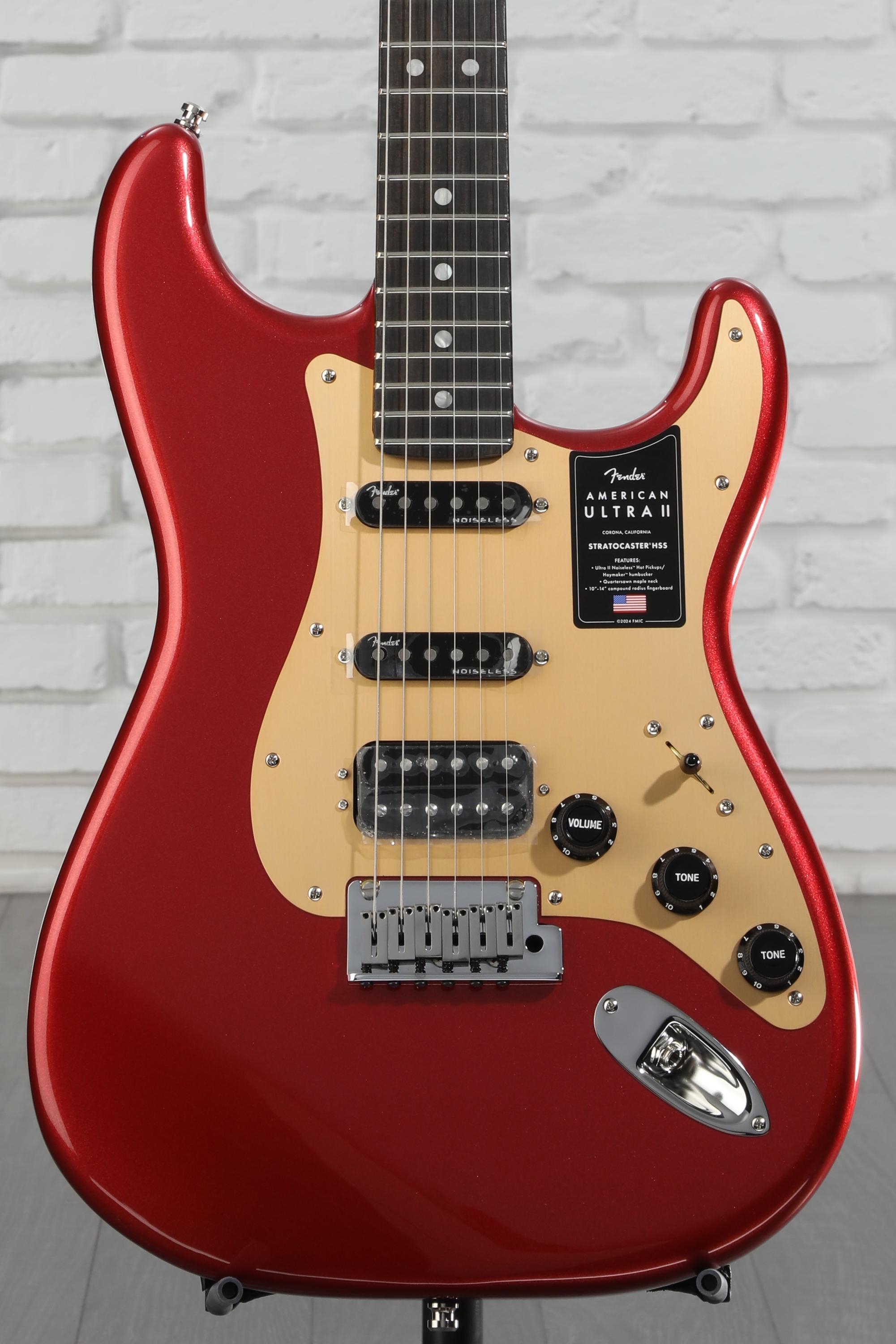 Fender American Ultra II Stratocaster HSS Electric Guitar