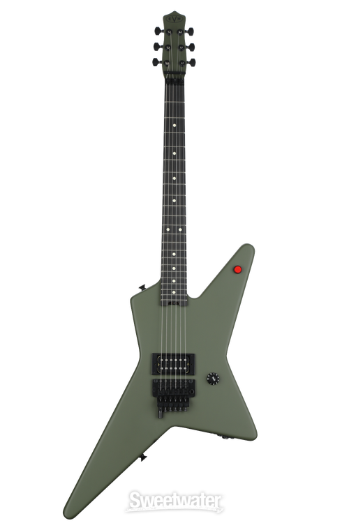 ギター EVH Wolfgang WG STANDARD Matte Army Drab Wolfgang® :: Wolfgang® WG Standard, Baked Maple Fingerboard