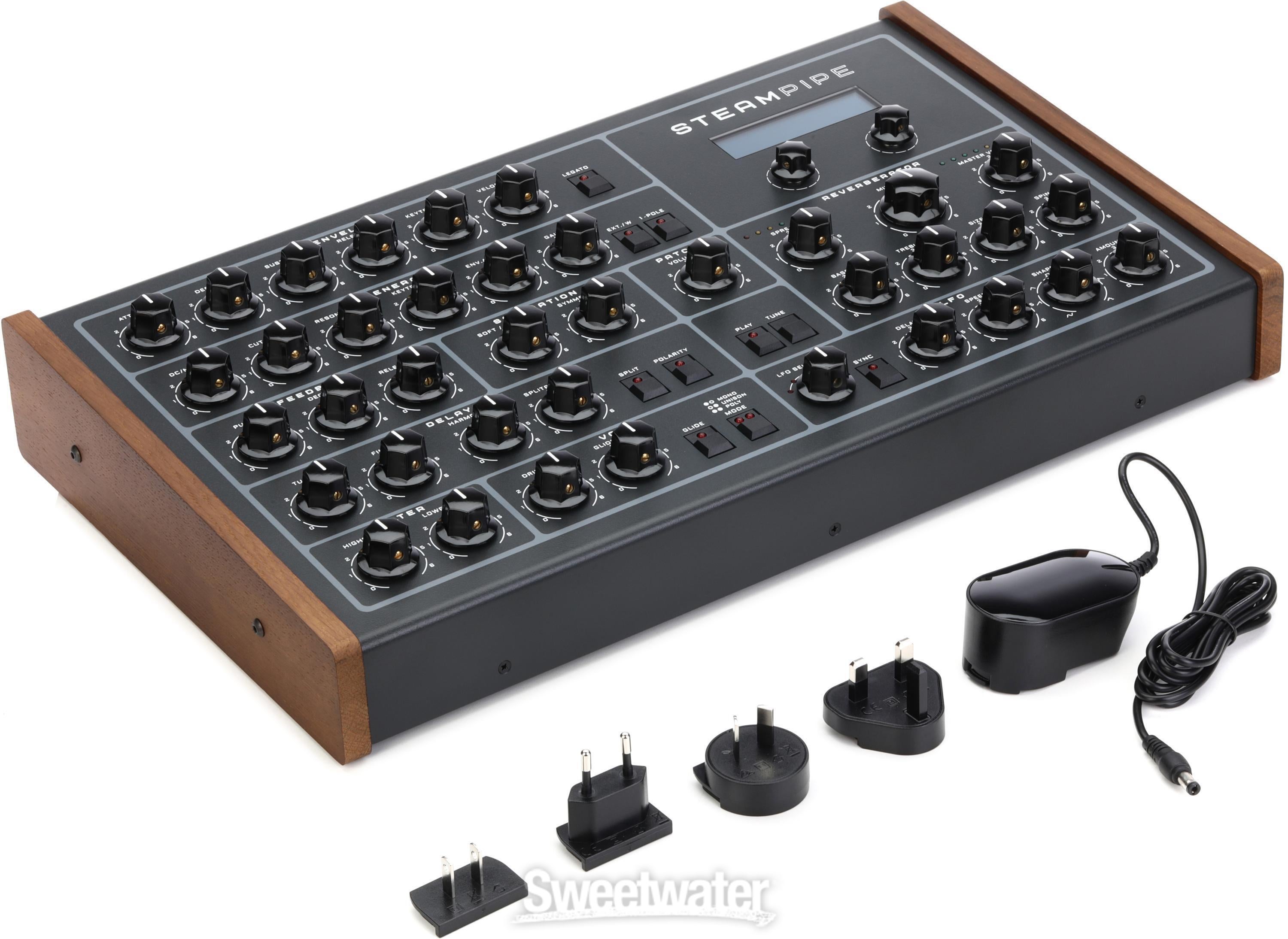 Erica Synths Steampipe Polyphonic Modeling Synthesizer | Sweetwater