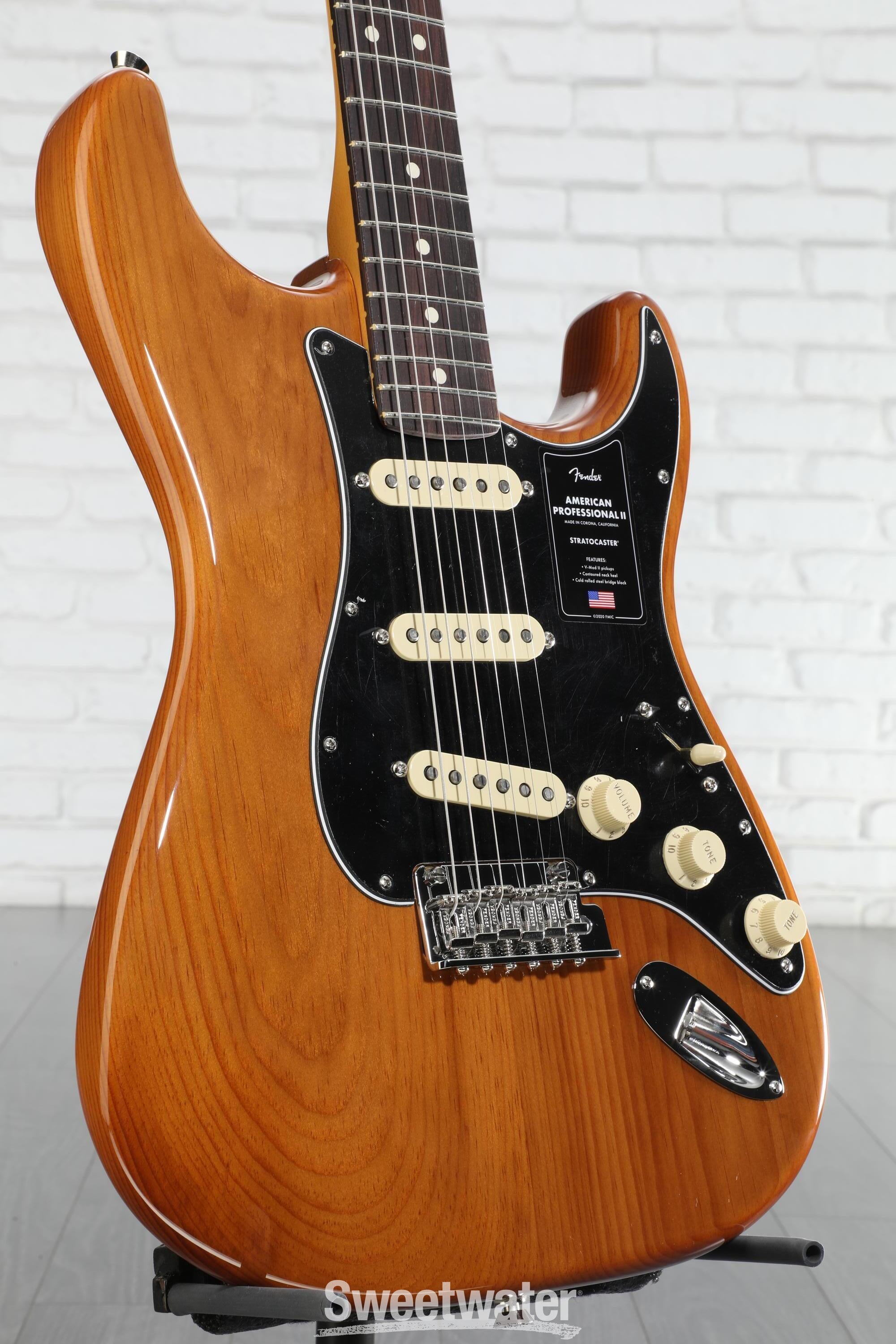 Fender American professional2 ストラト Fender American Professional II Stratocaster - Roasted Pine with