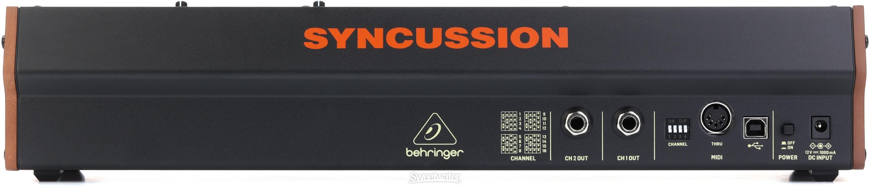 Behringer Syncussion SY-1 Dual-channel Analog Percussion