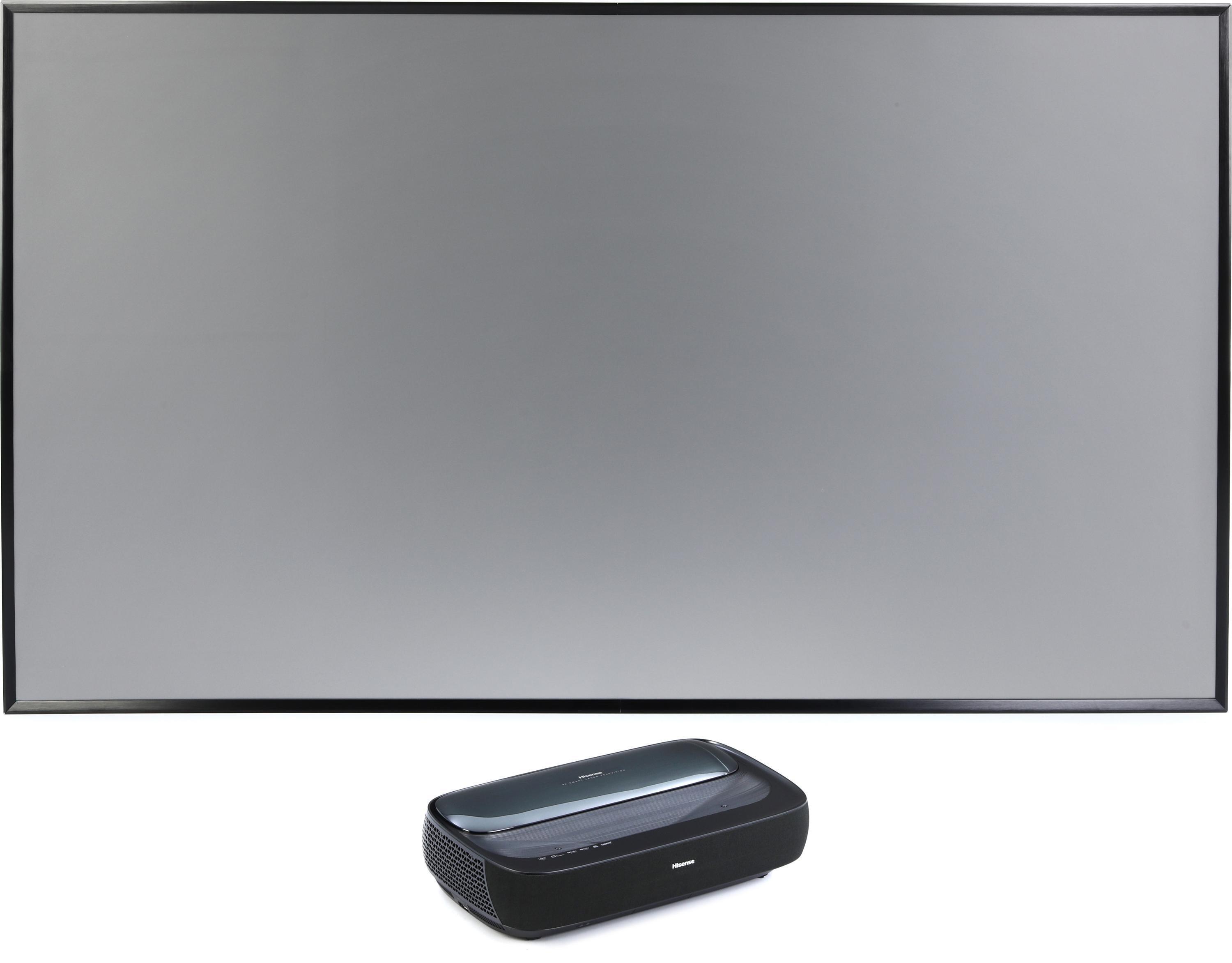 Hisense L9H Shortthrow Trichroma 4K UHD Laser TV Projector and 100