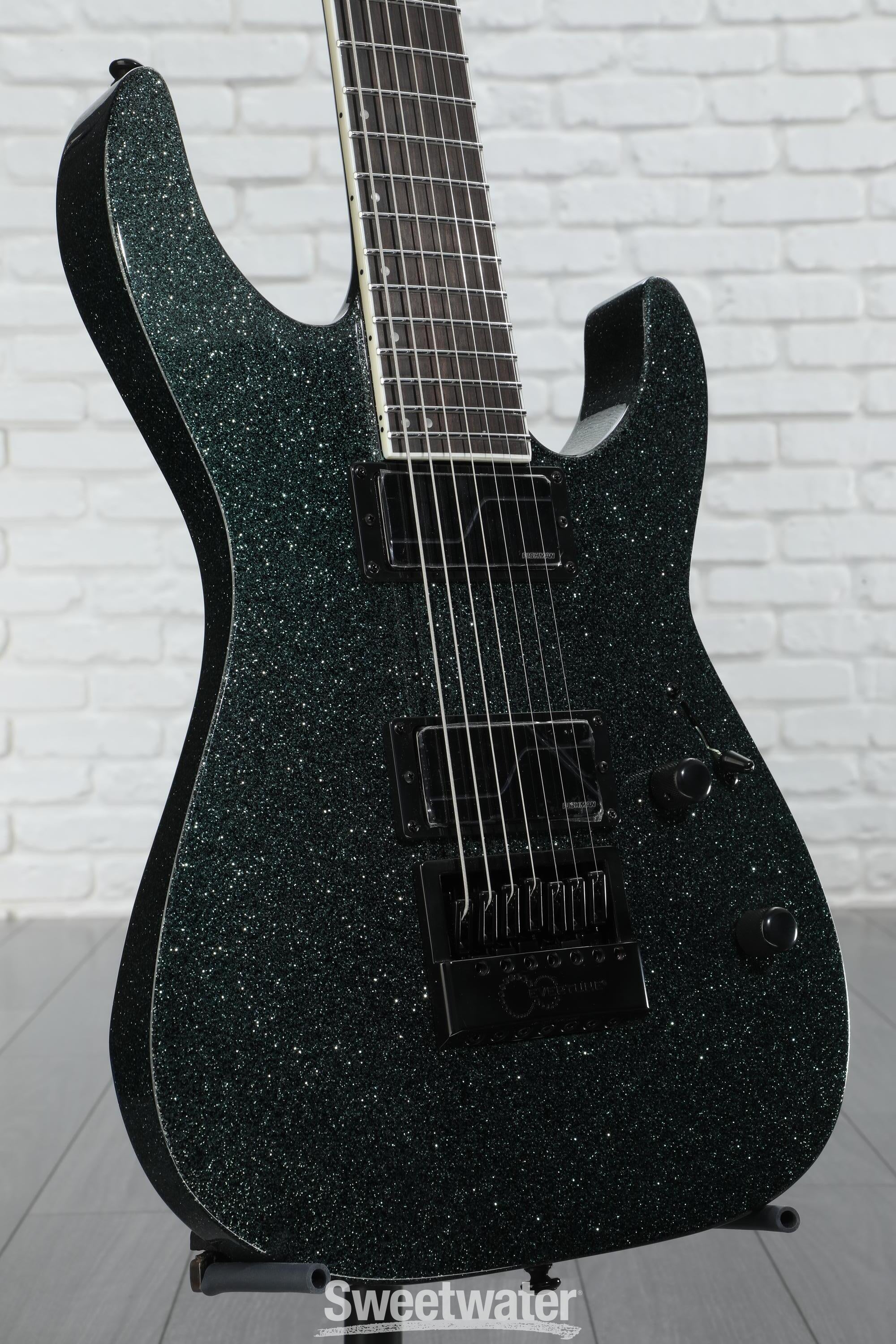 激安　SHARP EP MVG50E4 ESP LTD M-1007B 7-string Baritone Electric Guitar - Granite