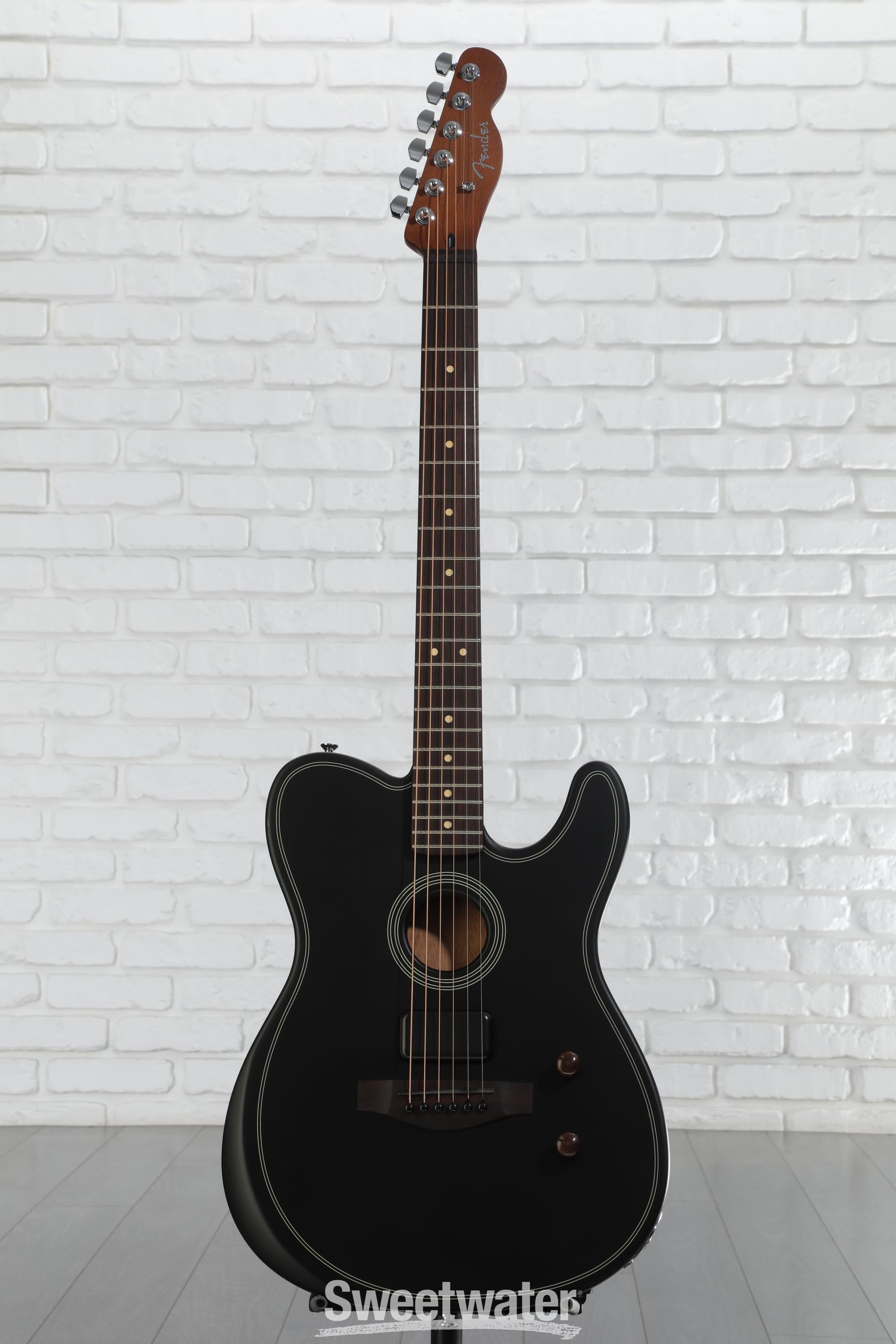 ギター Acoustasonic Player Telecaster Black Fender Acoustasonic Player Telecaster Acoustic-electric