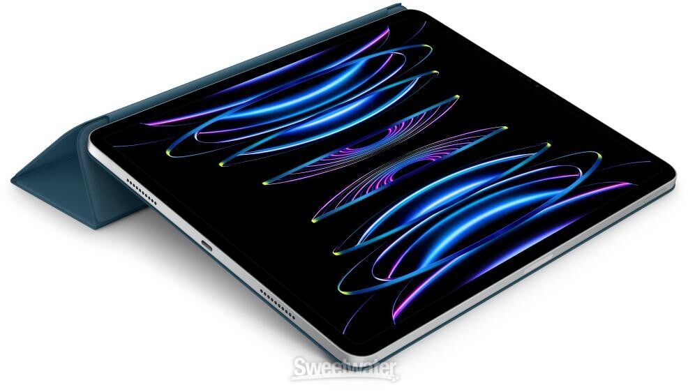 Apple Smart Folio for 12.9-inch iPad Pro - Marine Blue | Sweetwater