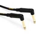 Photo of Mogami Gold Instrument 1.5RR Right Angle to Right Angle Pedal Cable - 1.5 foot
