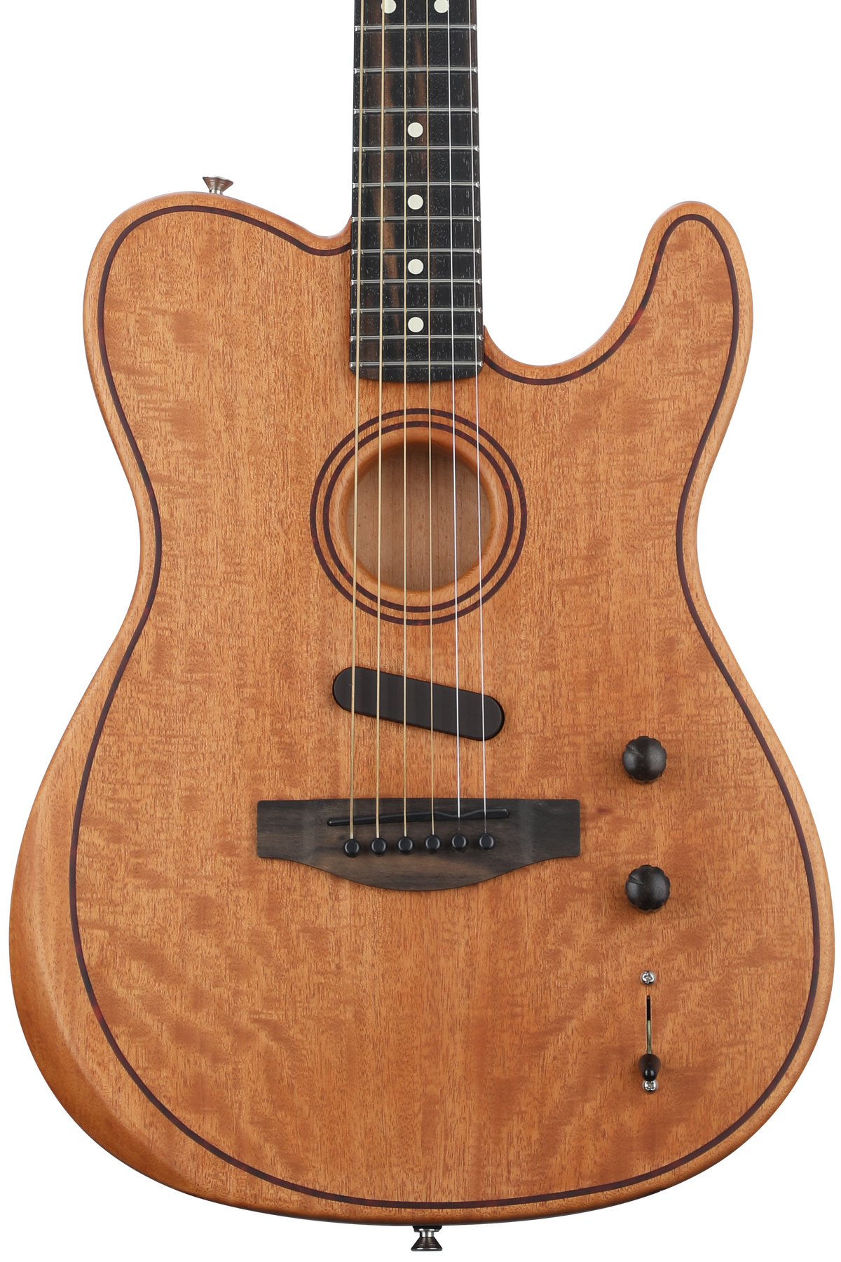 ギター Fender/American Acoustasonic Telecaster Fender American Acoustasonic Telecaster - Natural | Sweetwater