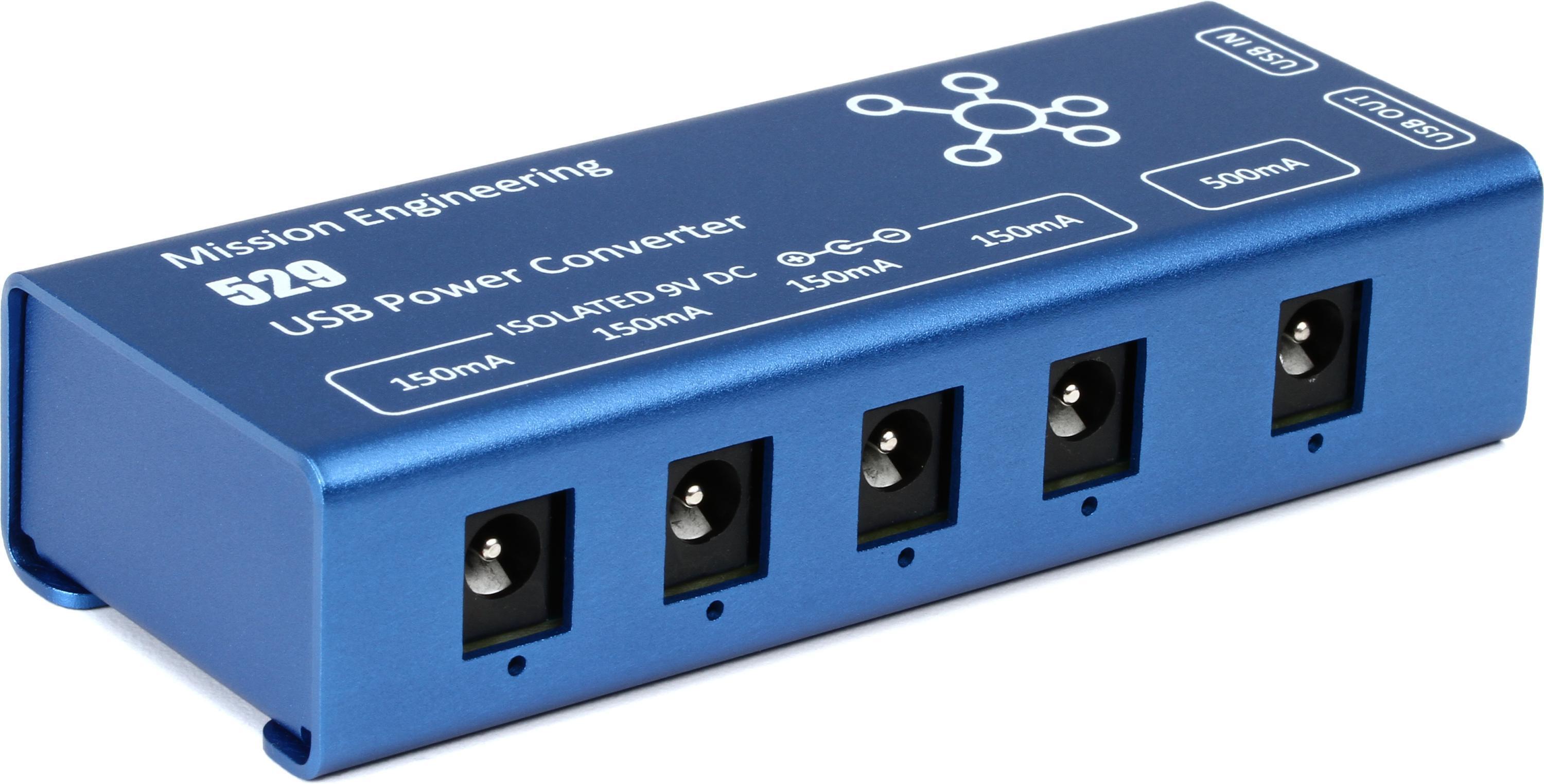 Mission Engineering 529 USB Pedalboard Power Converter Sweetwater
