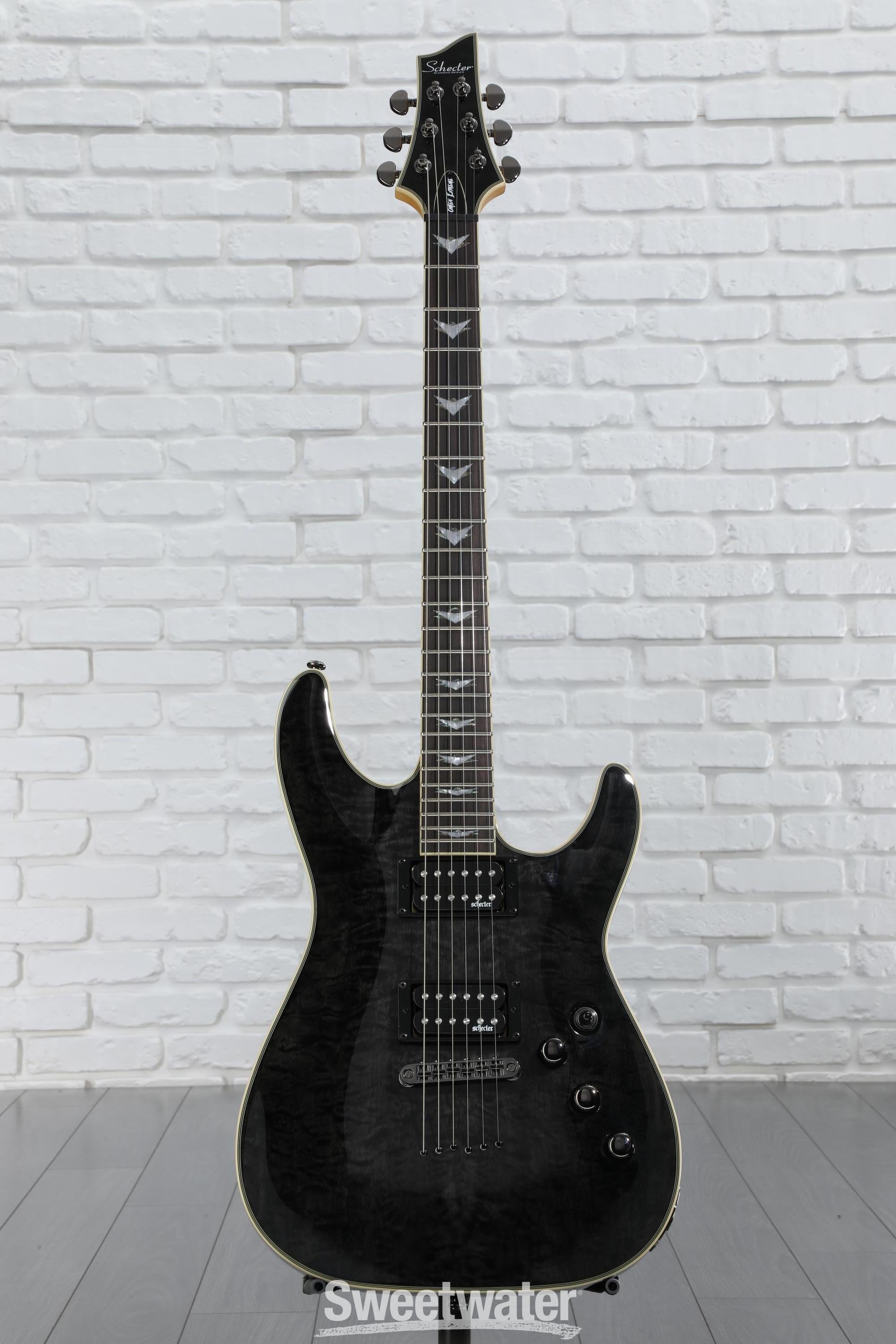 Schecter Omen Extreme-6 Electric Guitar - See-Thru Black