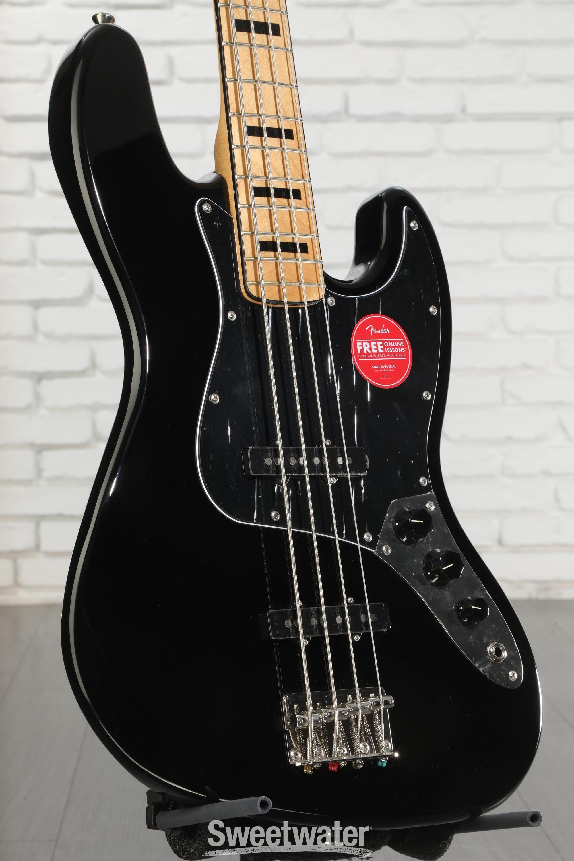 新品未使用Squier Classic Vibe ’70s Jazz Bass Amazon.com: Squier Classic Vibe 70s Jazz Bass, Black, Maple