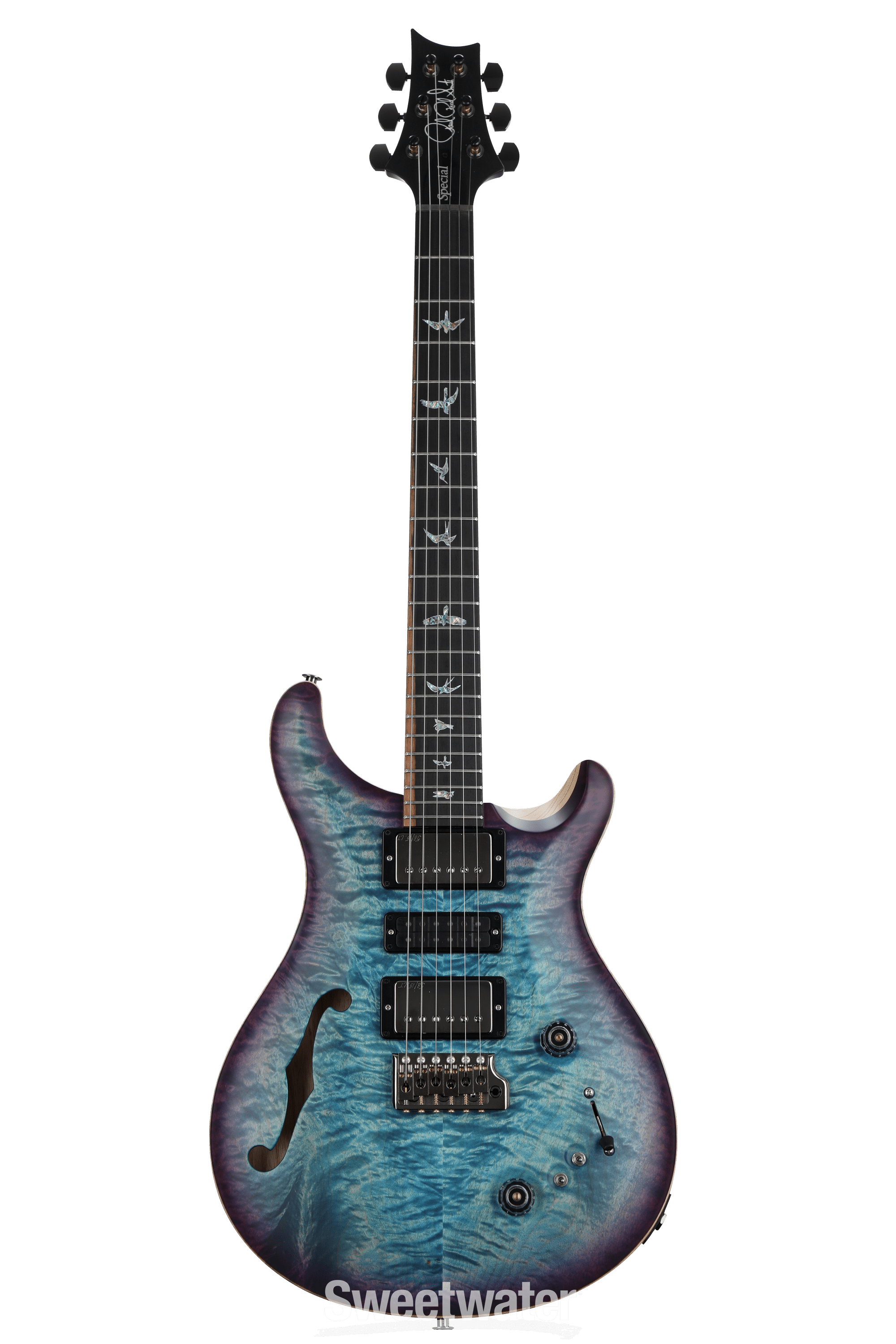 PRS Wood Library Special Semi-hollow Electric Guitar - Satin