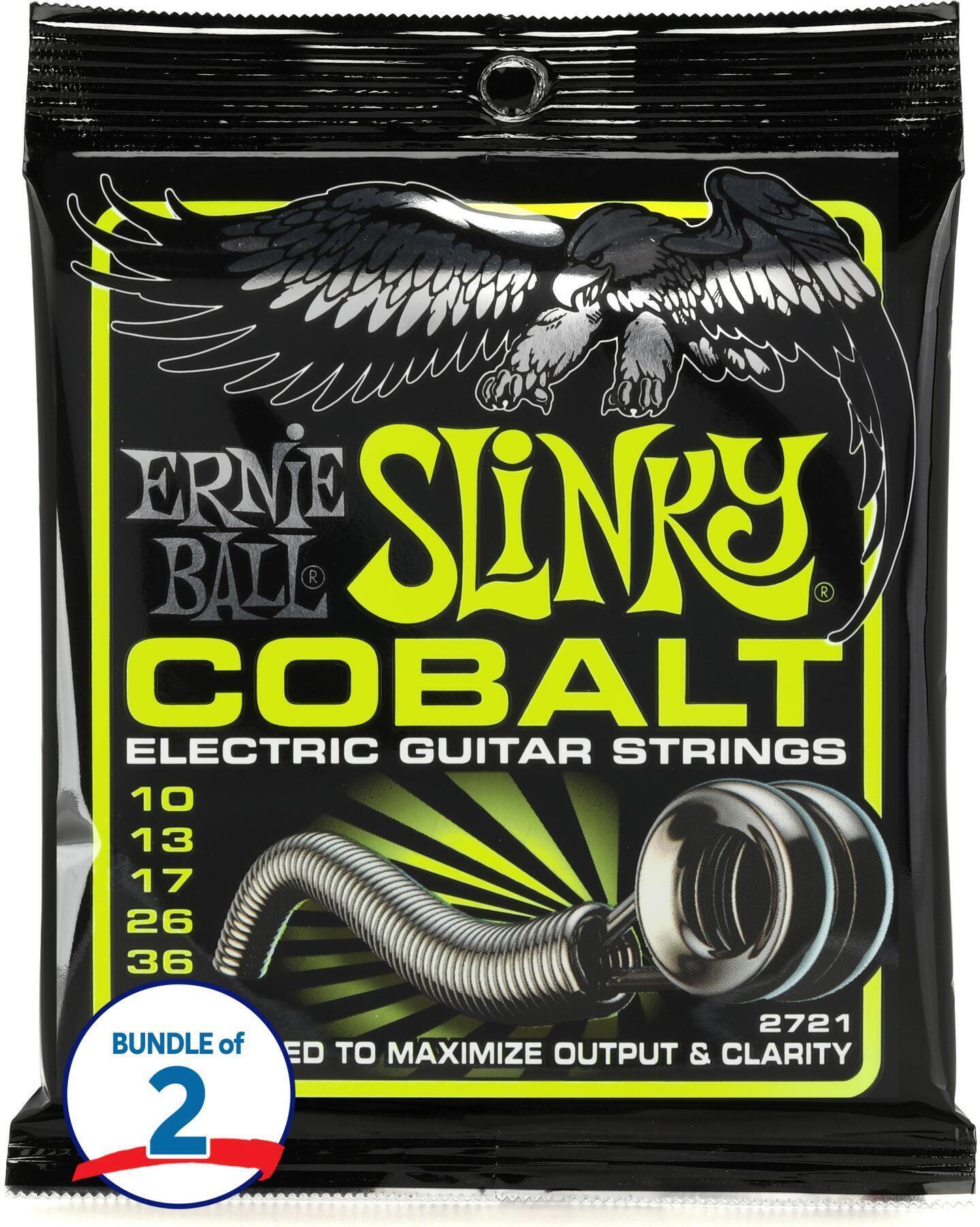 Ernie Ball 2721 Regular Slinky Cobalt Electric Guitar