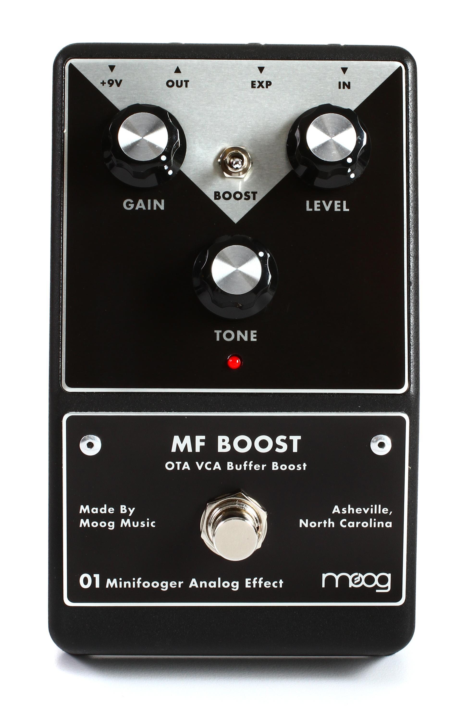 Moog Minifooger Boost Pedal | Sweetwater