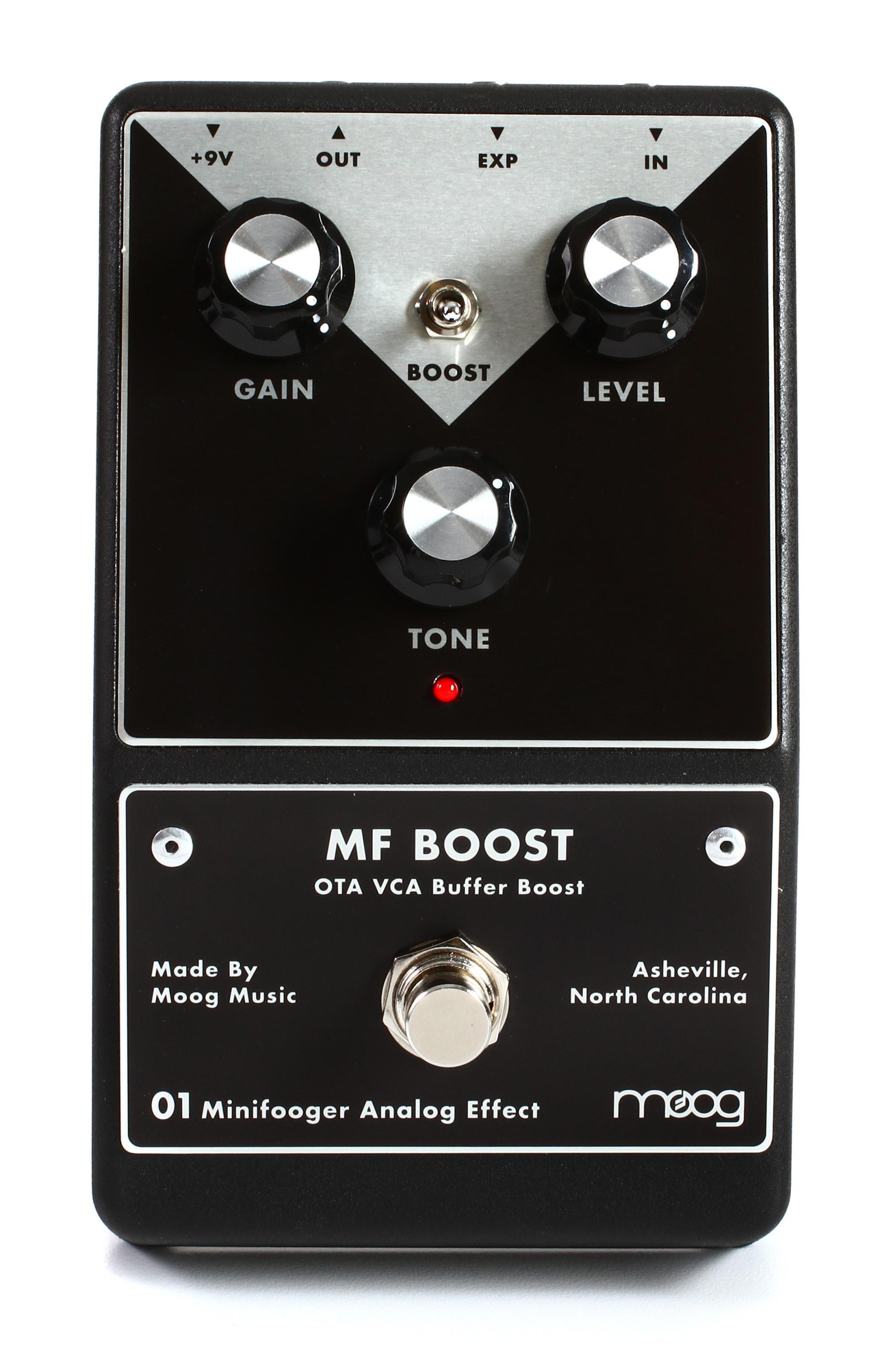 Moog Minifooger Boost Pedal | Sweetwater 