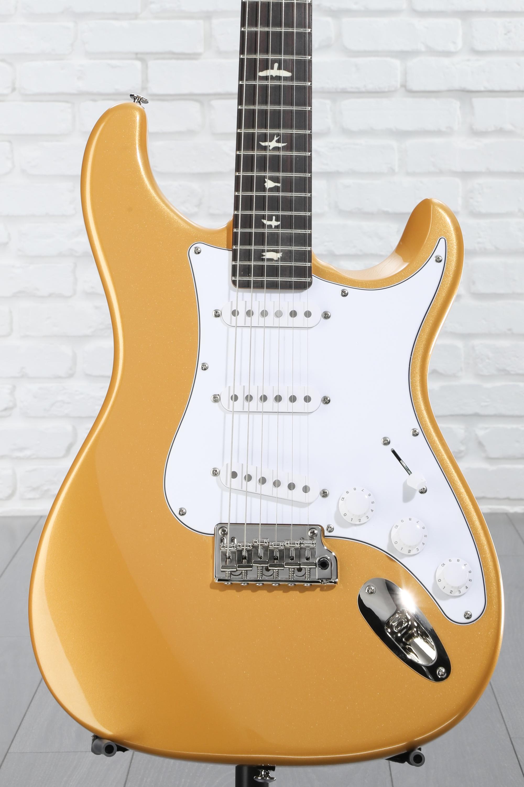 PRS SE Silver Sky イエロー PRS SE Silver Sky Electric Guitar - Gold Spark, Sweetwater Exclusive