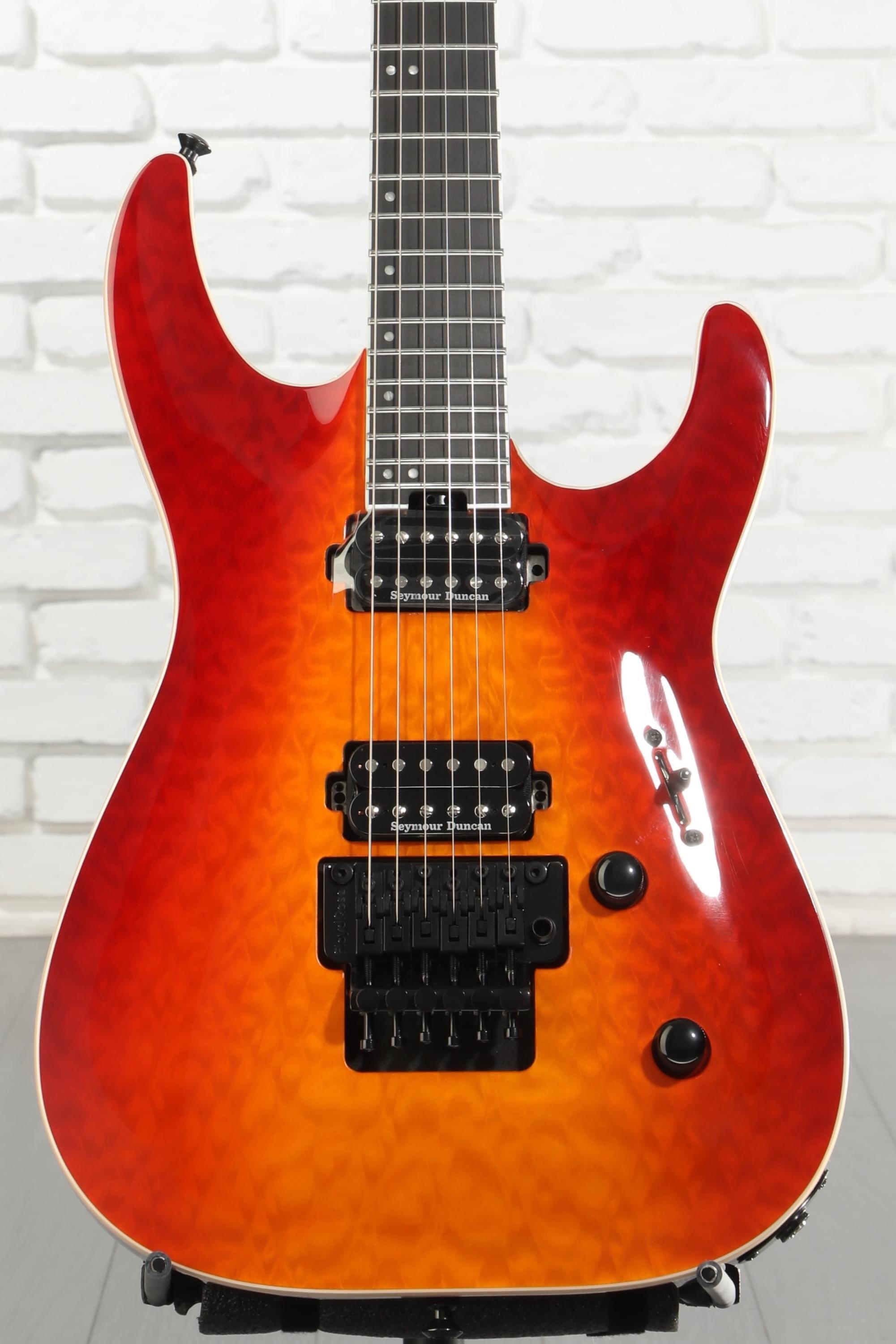 Jackson Pro Plus Series Dinky DKAQ Electric Guitar - Firestorm