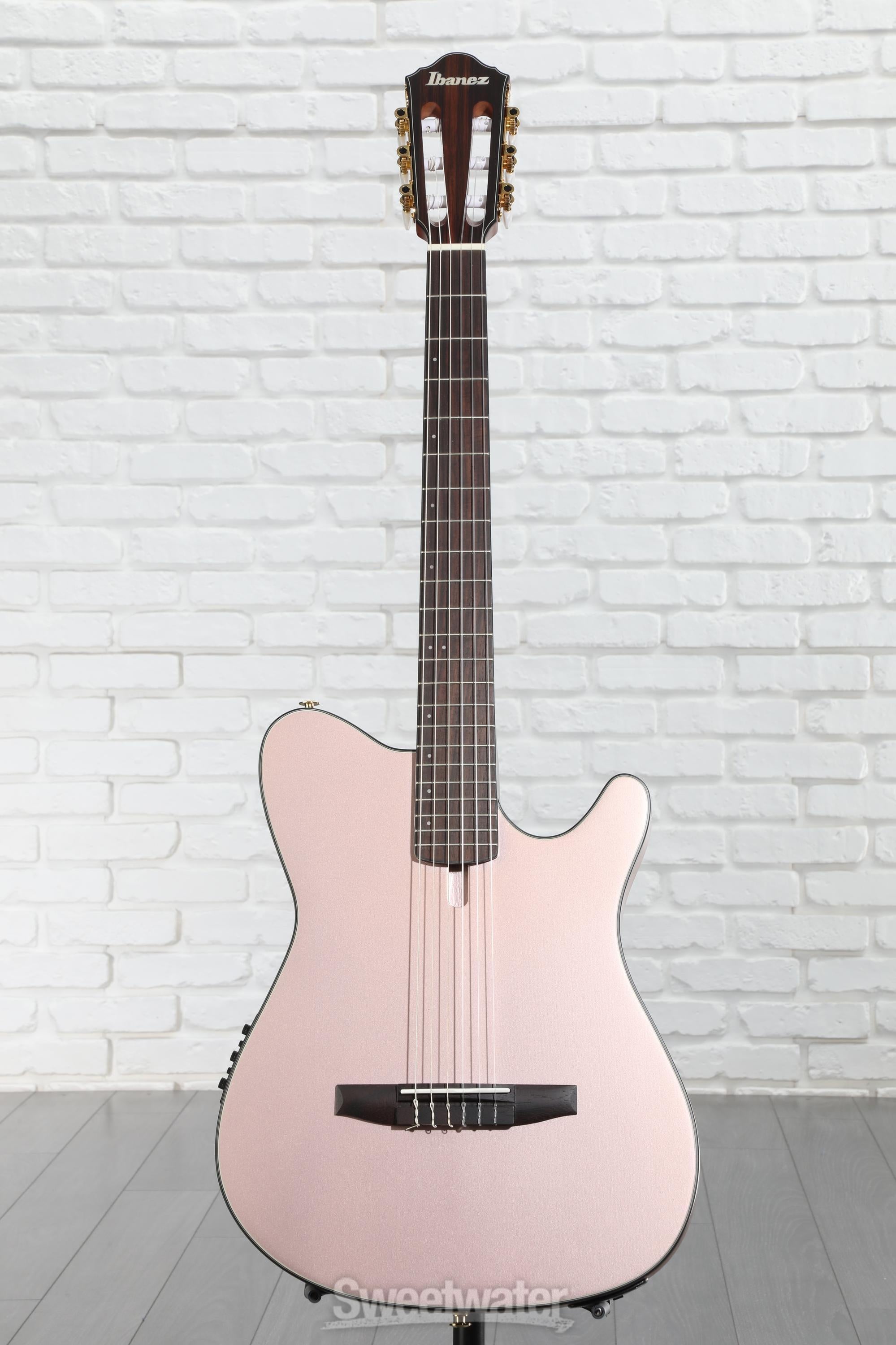 Ibanez FRH10N Thinline Nylon Acoustic-electric Guitar - Rose Gold