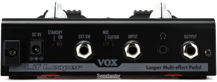 Vox Lil' Looper Dual Looper Multi-effect Pedal - 4959112094109