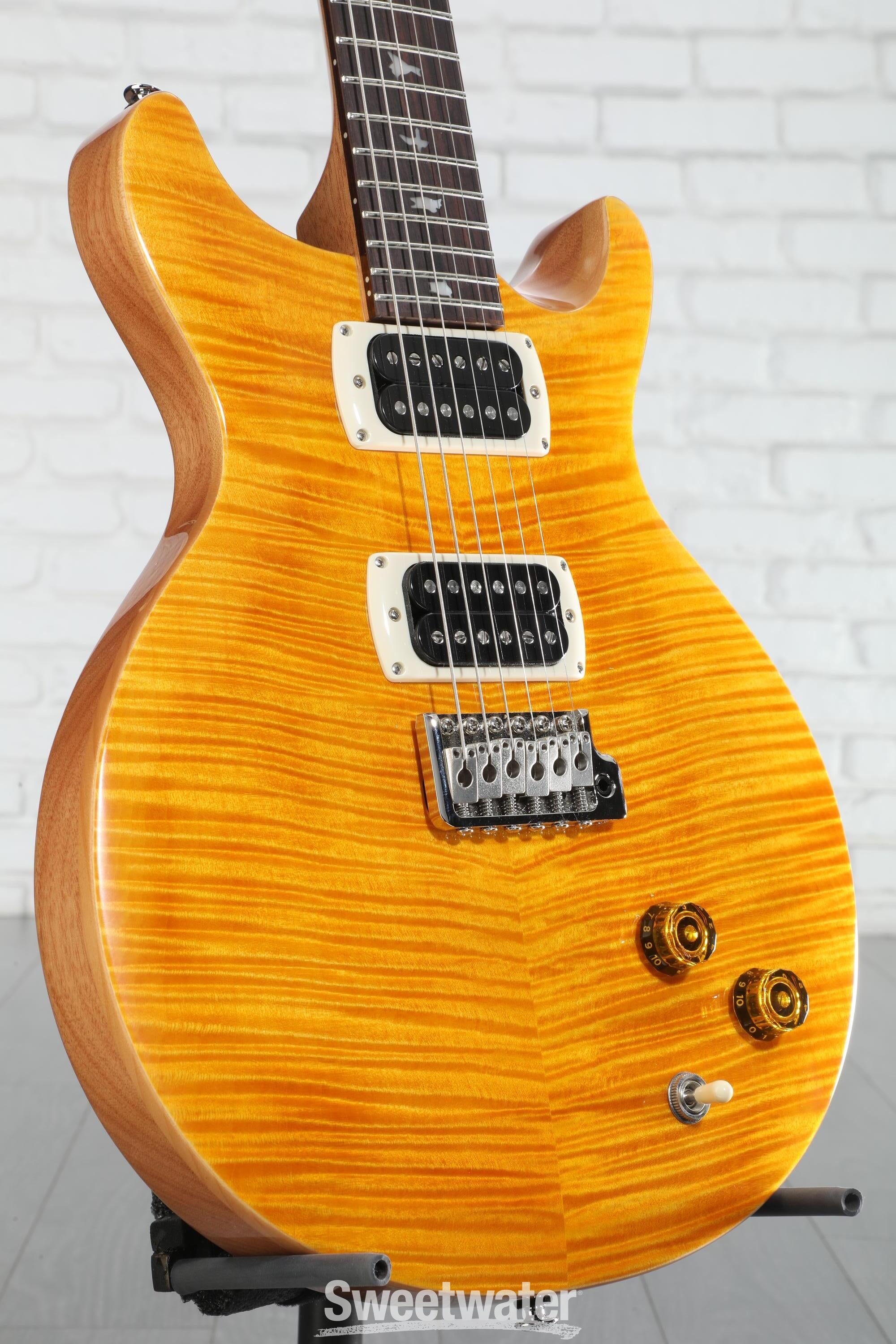 ギター Paul Reed Smith (PRS) SE SANTANA Yellow Paul Reed Smith PRS SE Santana Rosewood Fingerboard Santana