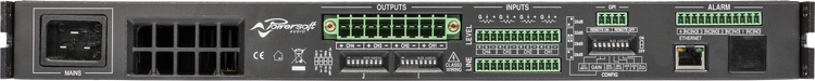 Powersoft Quattrocanali 2404 DSP 2,400-watt 4-channel Power