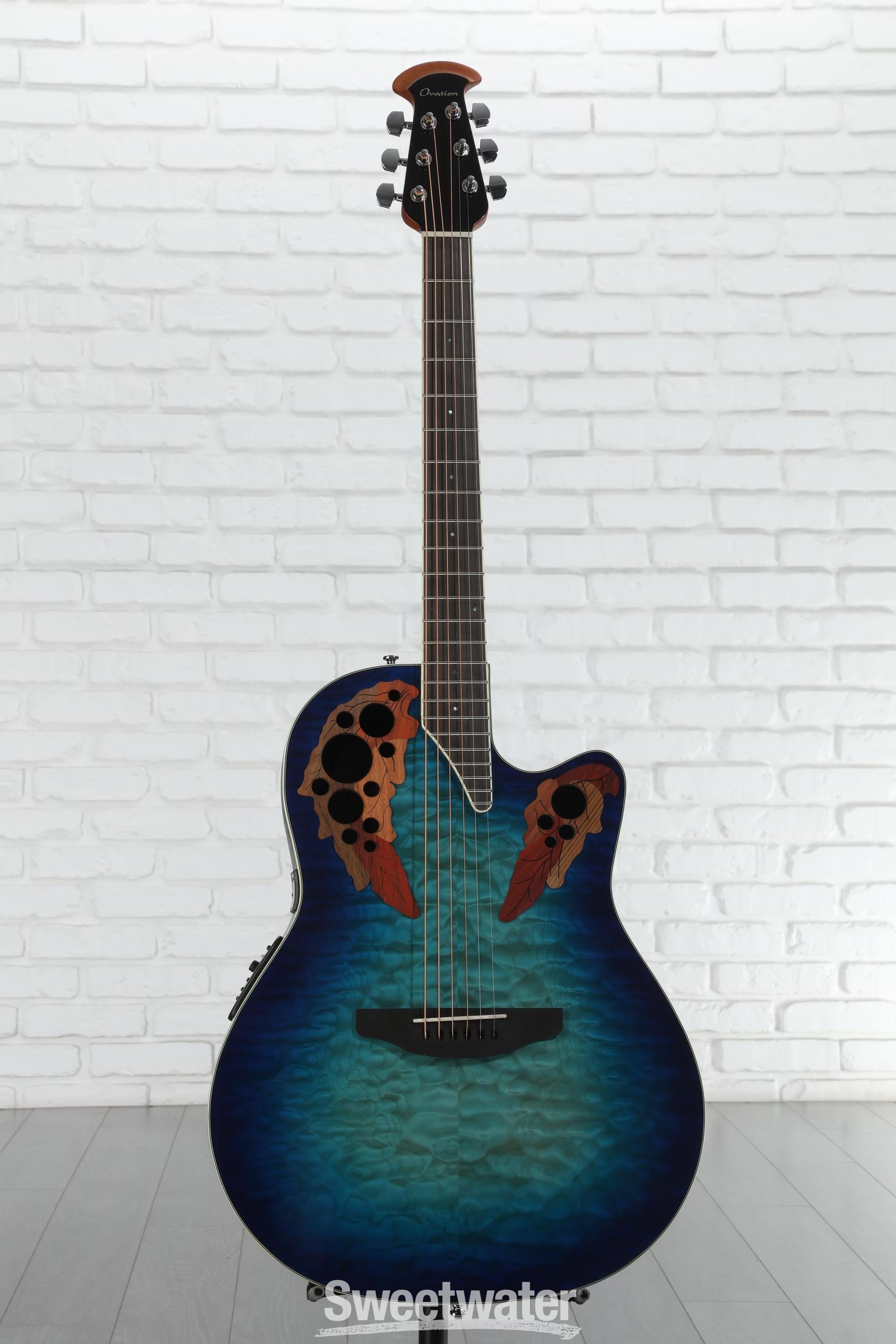 ギター Ovation CE48P RG Amazon.com: Ovation CS28P-RG Celebrity Standard Exotic Super