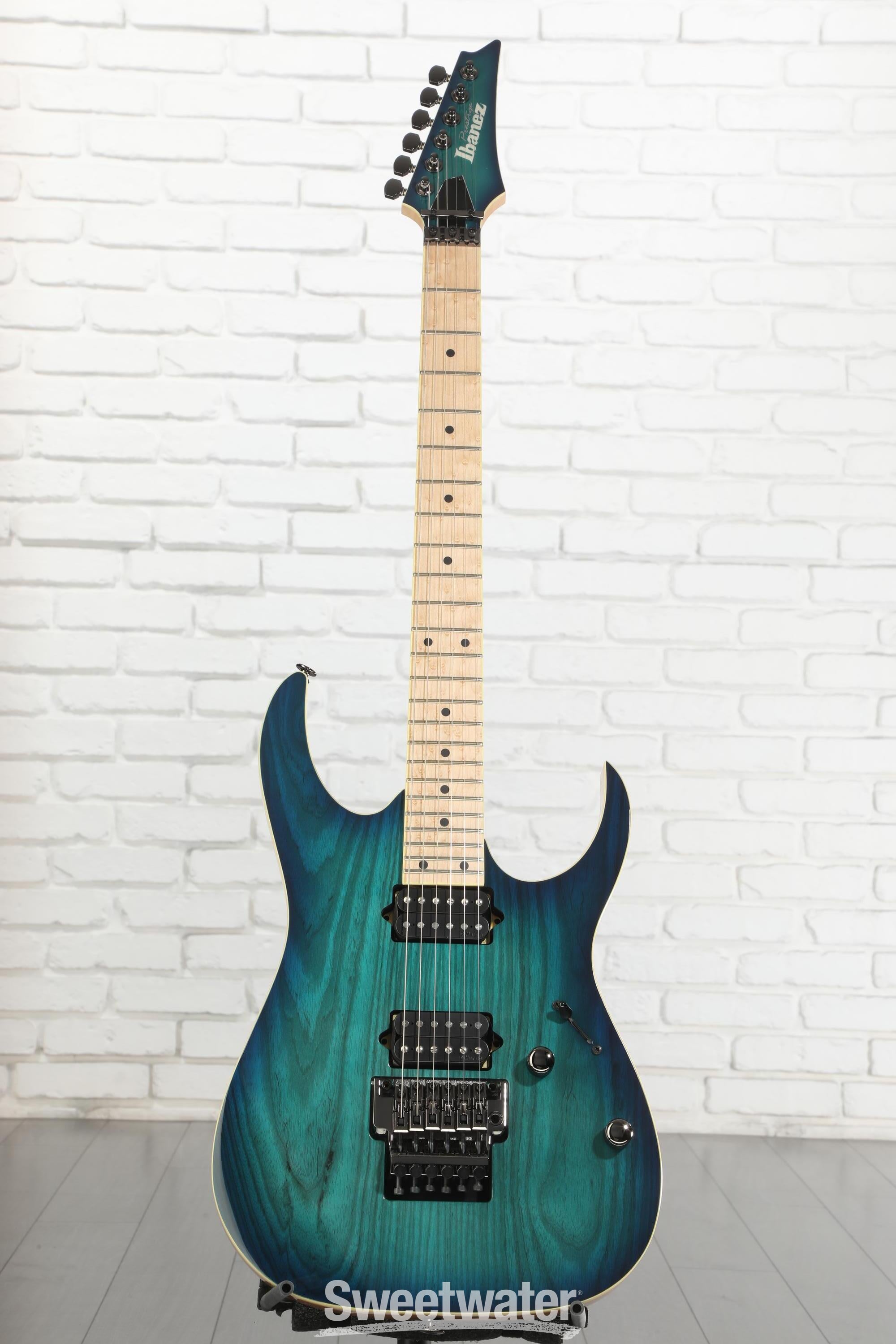 Ibanez Prestige RG652AHM - Nebula Green Burst | Sweetwater