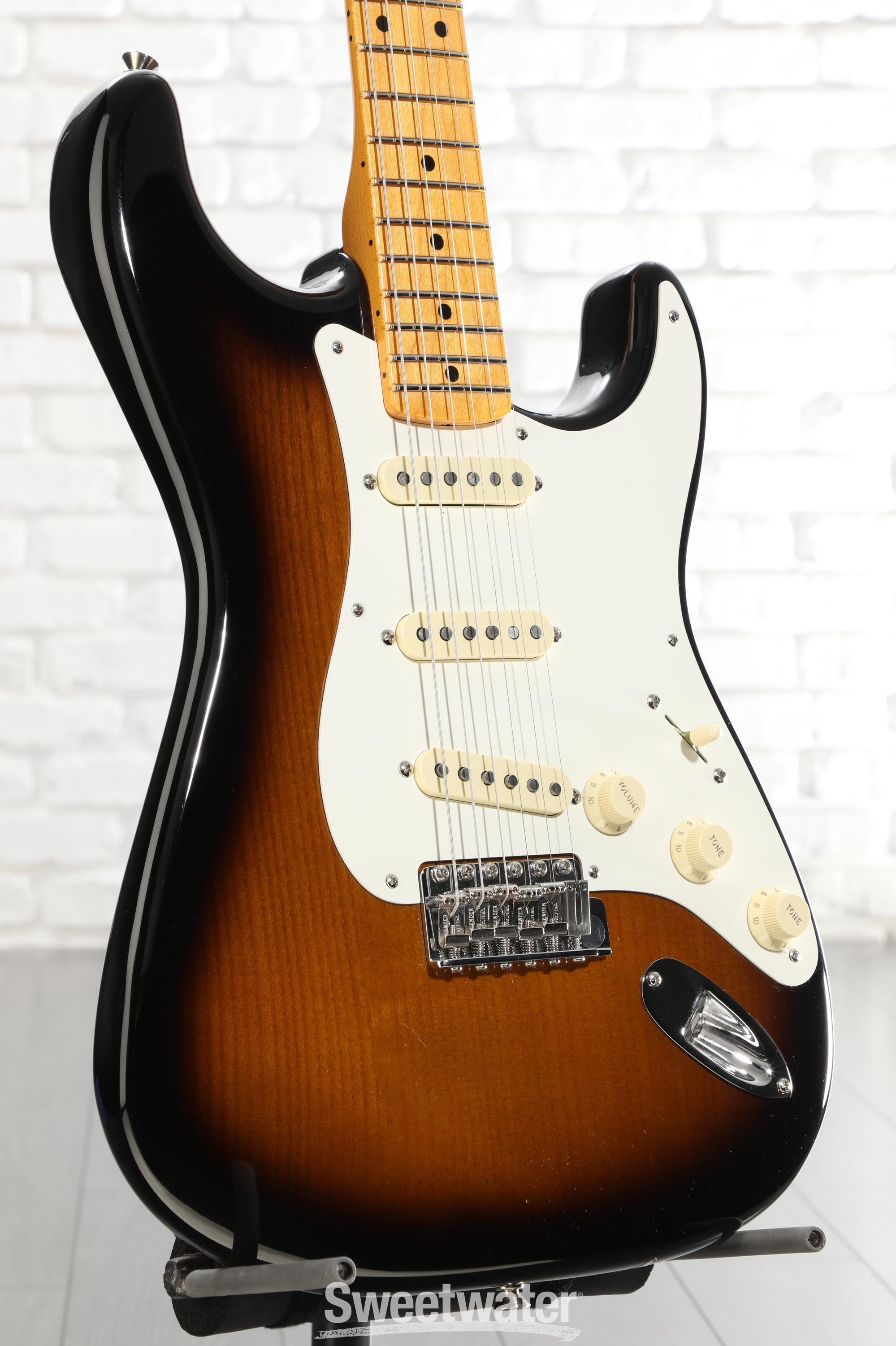 Photo of Fender Stories Collection Eric Johnson 1954 "Virginia" Stratocaster - 2-Tone Sunburst