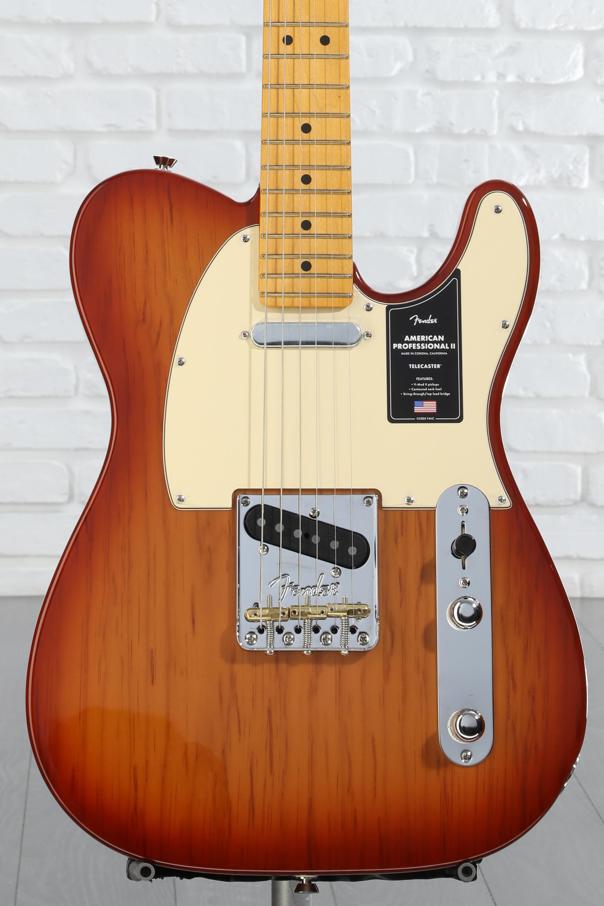 Electric Guitar Fender American DLX Telecaster Sunburst USA
