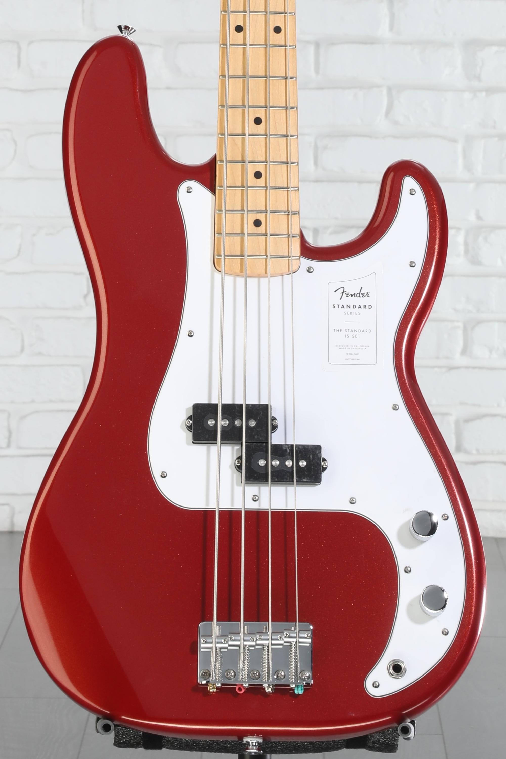 Fender Standard Precision Bass - Candy Cola, Maple Fingerboard
