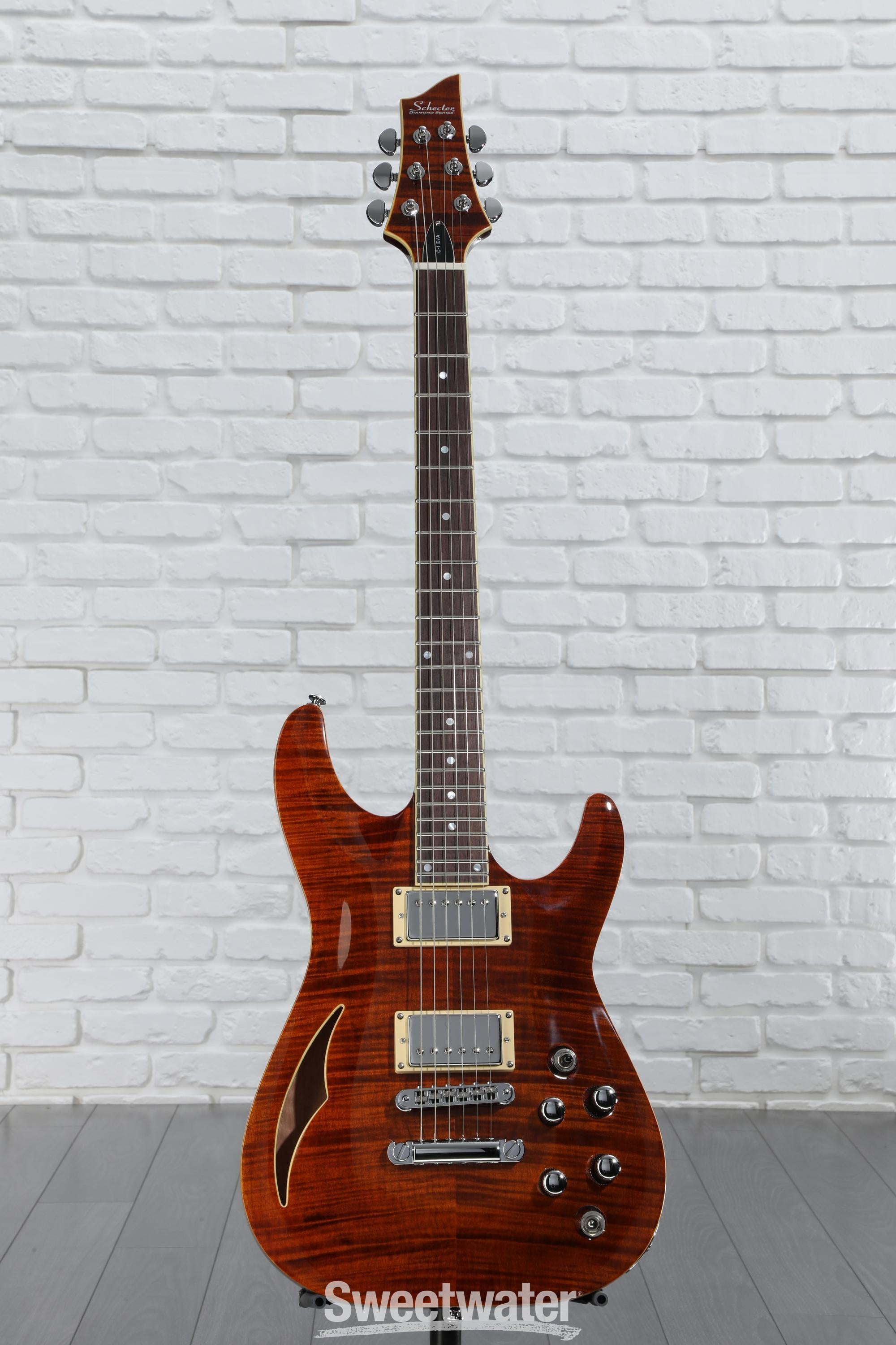 Schecter C-1 E/A Classic Semi-hollowbody Electric Guitar