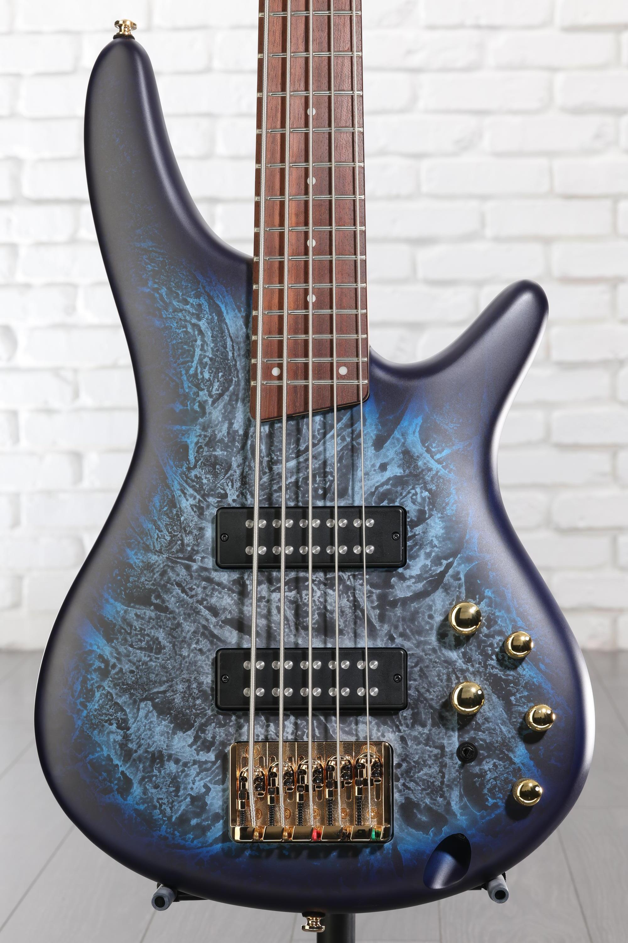 Ibanez SR305EDX 5-string Bass Guitar - Cosmic Blue Frozen Matte