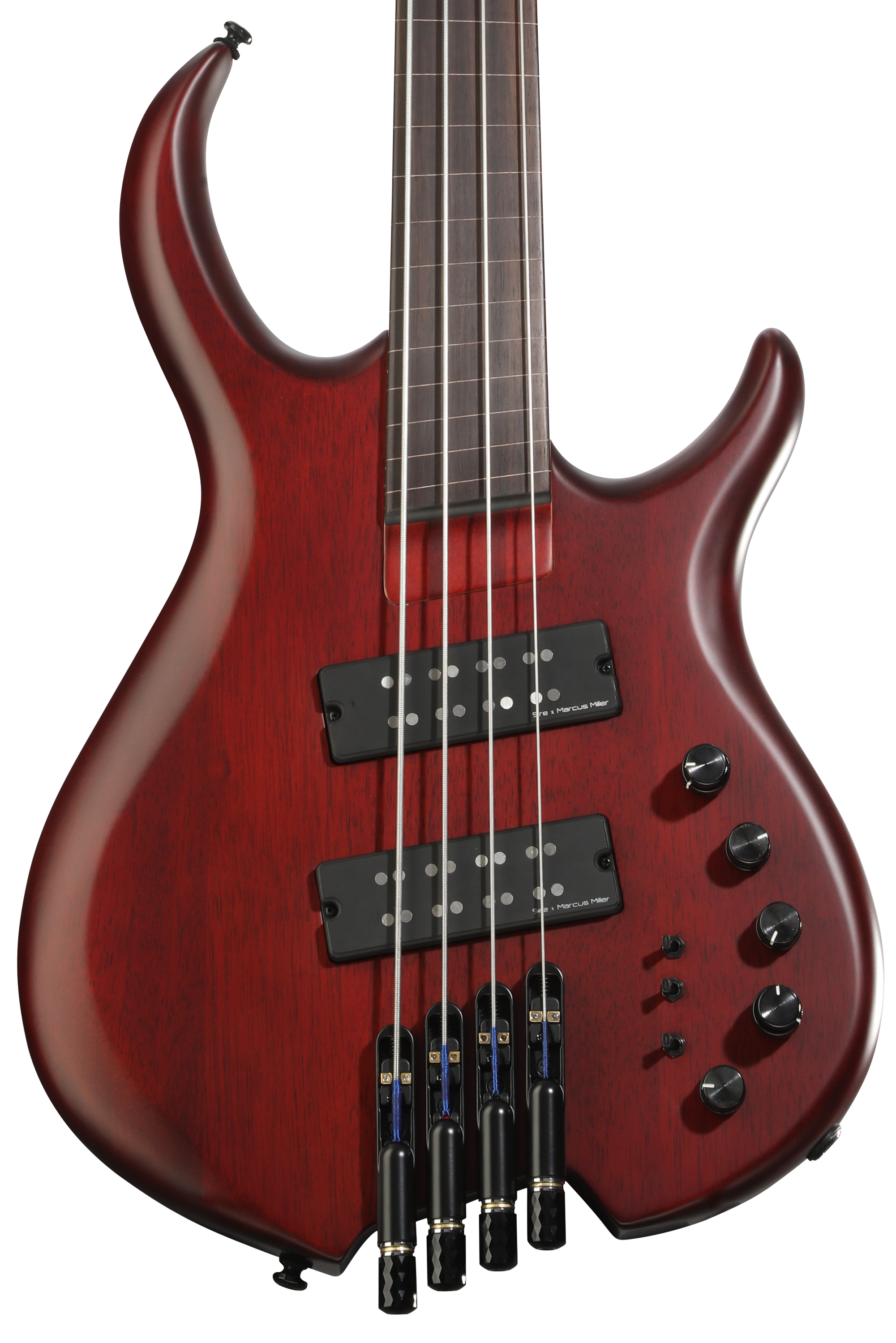 Sire Marcus Miller M6 5-string Headless Bass Guitar - Black Satin