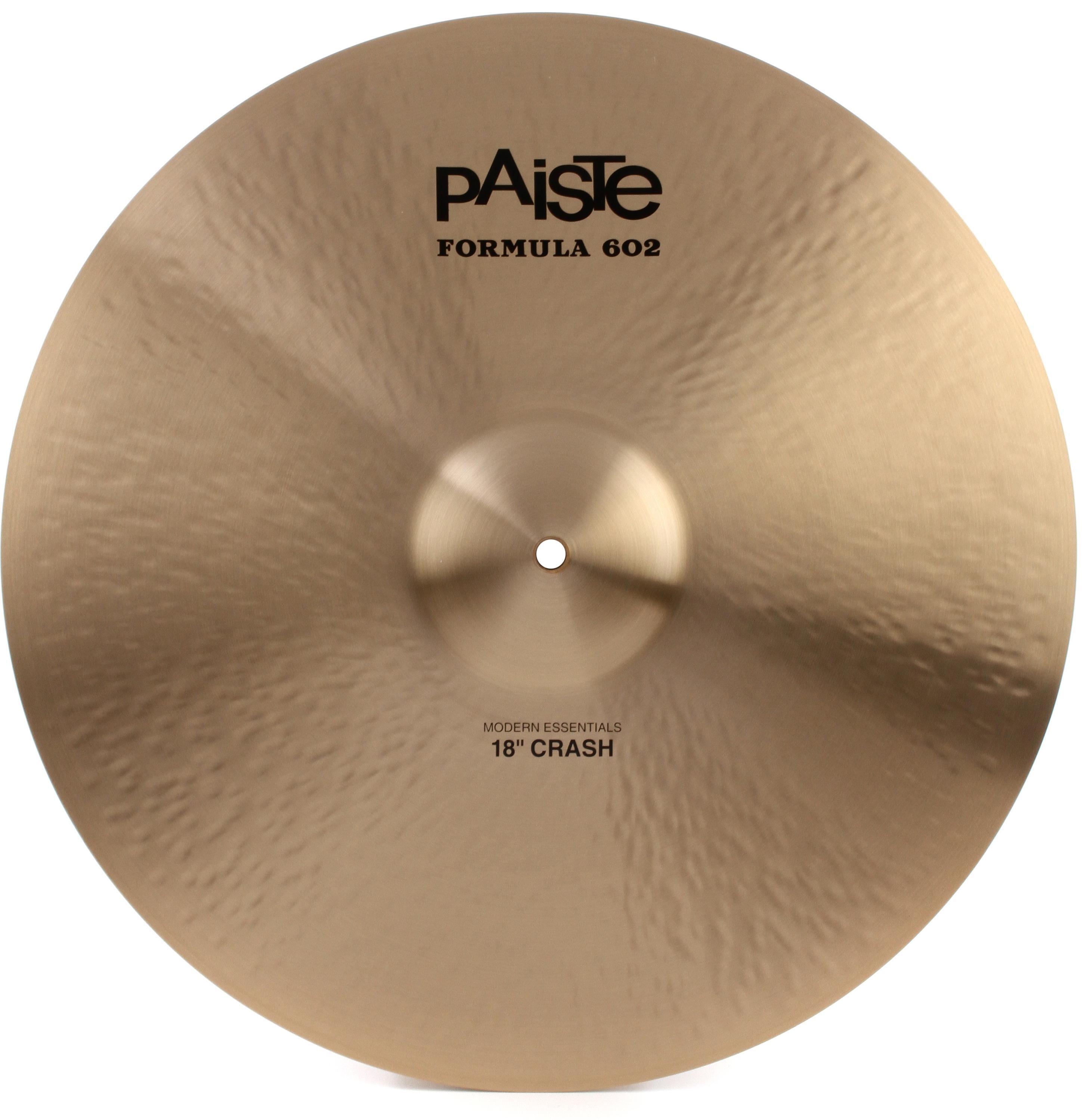 Paiste 18 inch Formula 602 Modern Essentials Crash Cymbal | Sweetwater