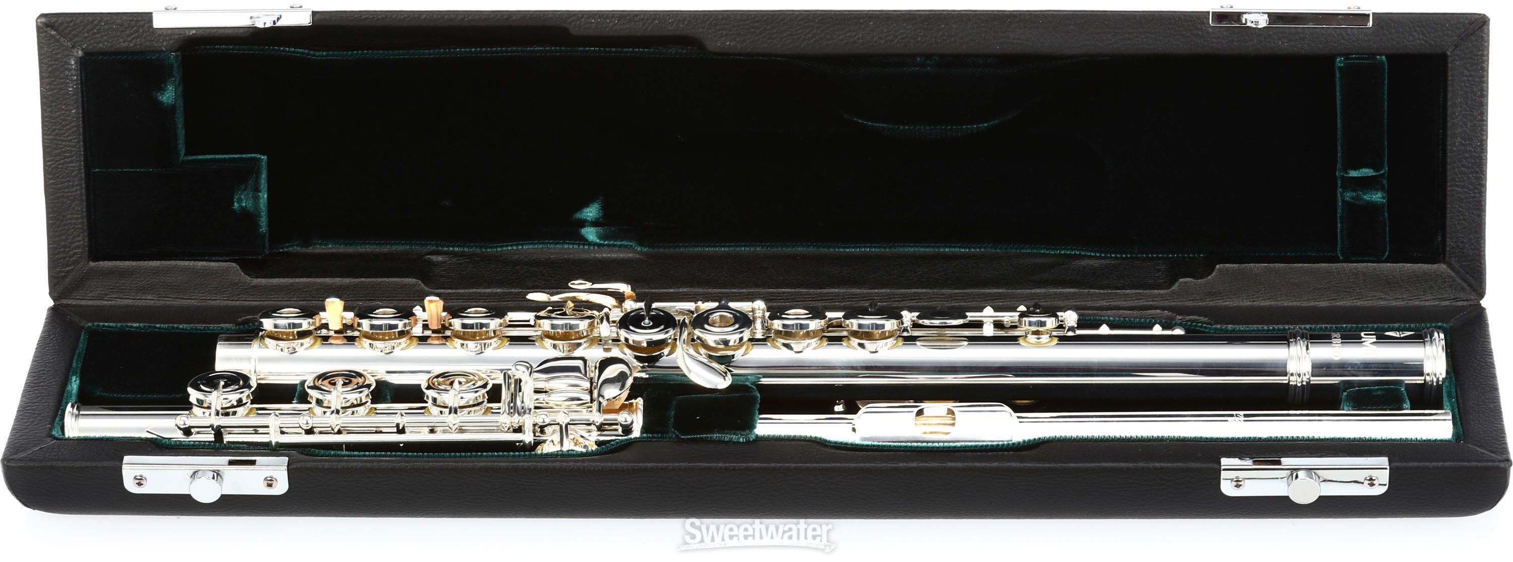 Azumi AZ3SRBEO-C Concert Flute with Offset G Key System, Split E