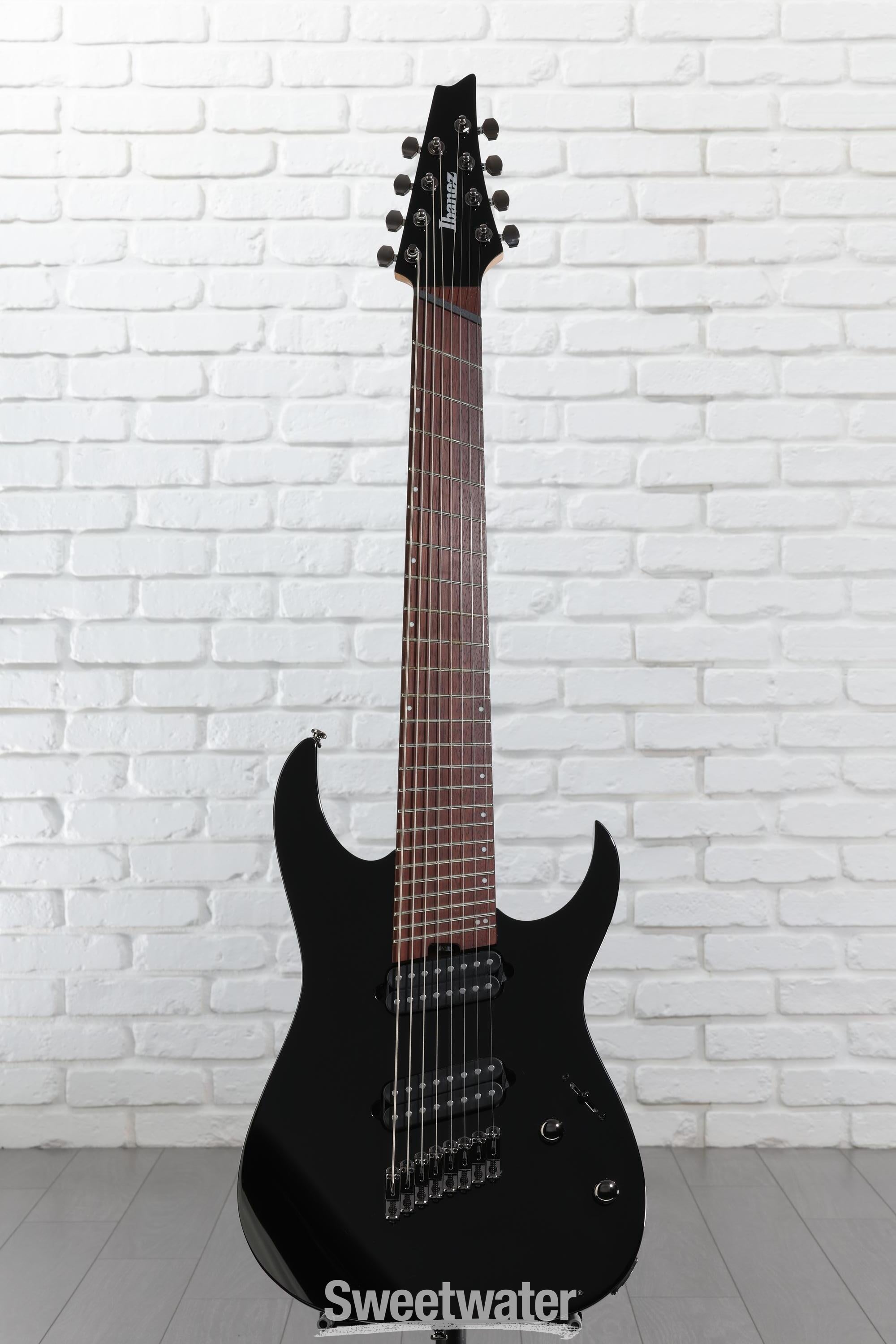 Ibanez RGMS8-BK ケース、ストラップ付き 8弦ギター Ibanez RGMS8-BK ケース、ストラップ付き 8弦ギター Ibanez RGMS8-BK