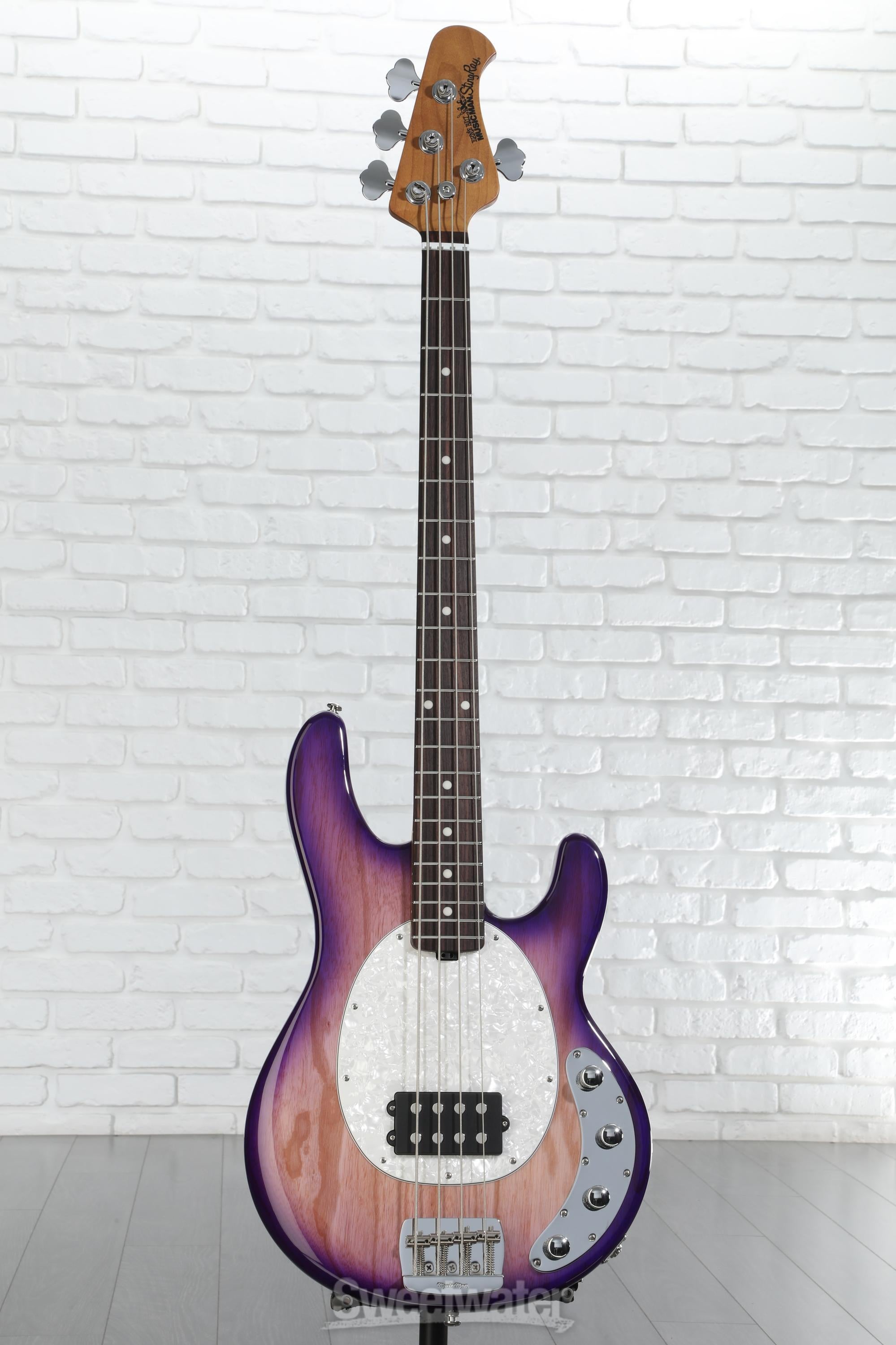 Ernie Ball Music Man StingRay Special Bass Guitar - Purple