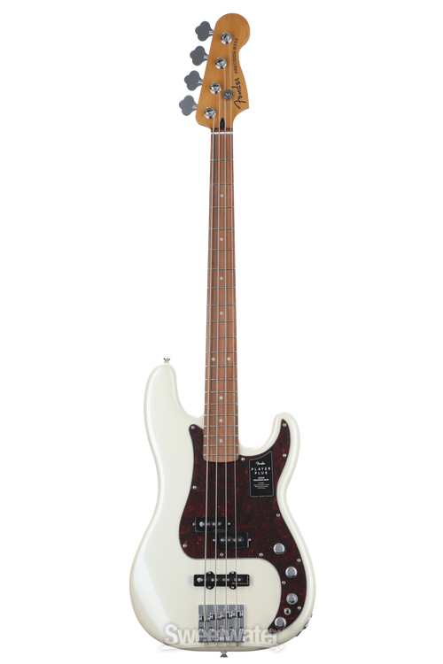 Fender Player Plus Active Precision Bass - Olympic Pearl Fender Player Plus Active Precision Bass - Olympic Pearl