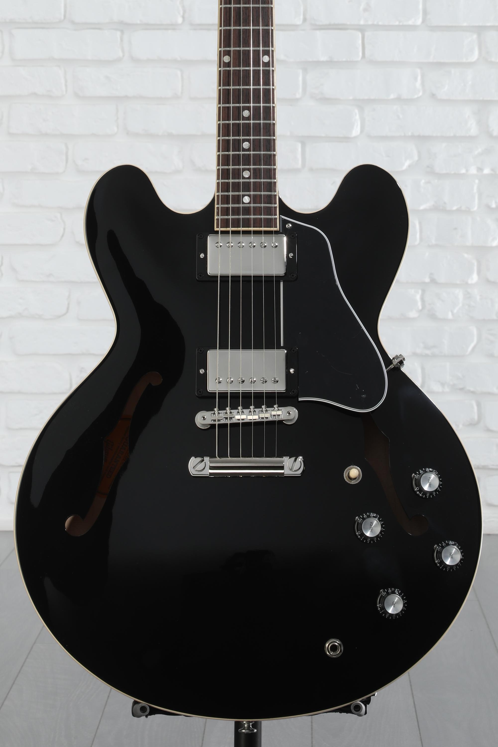 Gibson ES-335 Semi-hollow body Electric Guitar - Vintage Ebony