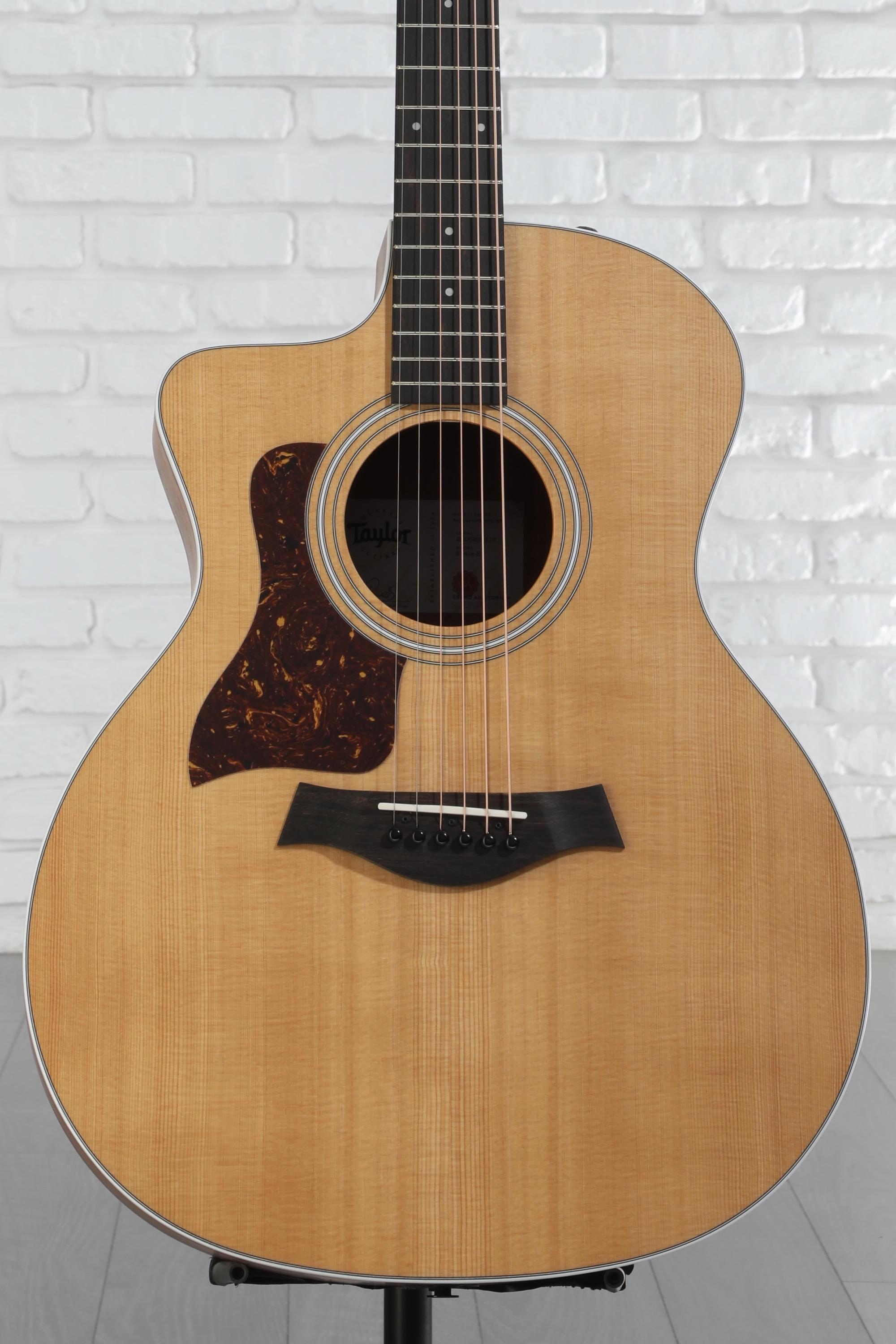 Taylor 214ce Left-handed Acoustic-electric Guitar - Layered