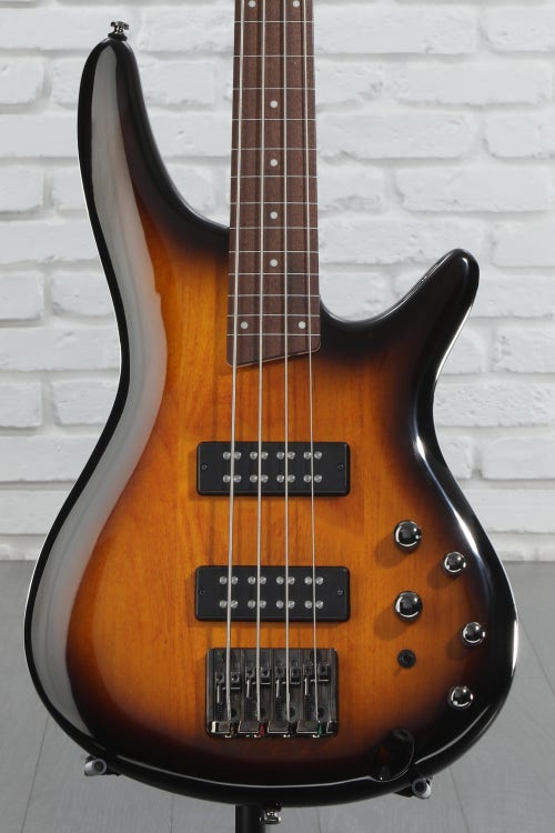 Ibanez Standard SR370E Fretless Bass Guitar - Brown Burst