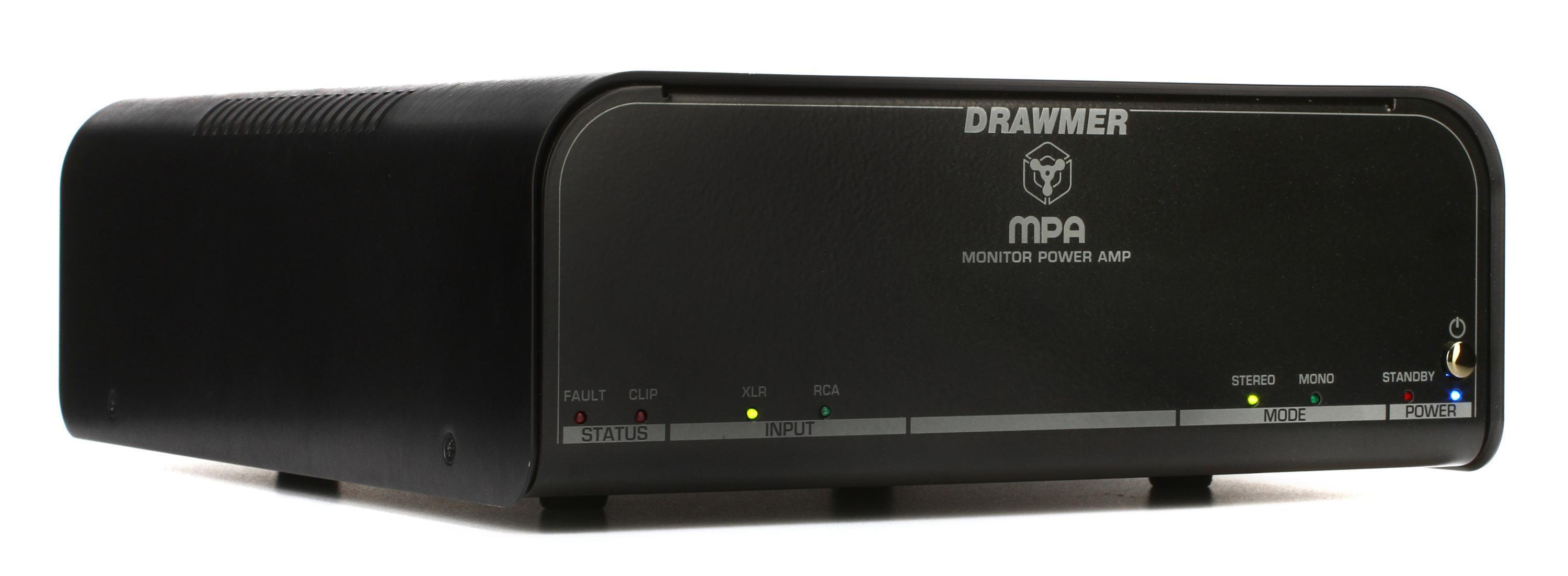 Drawmer MPA-90 2-channel 90W Power Amplifier | Sweetwater