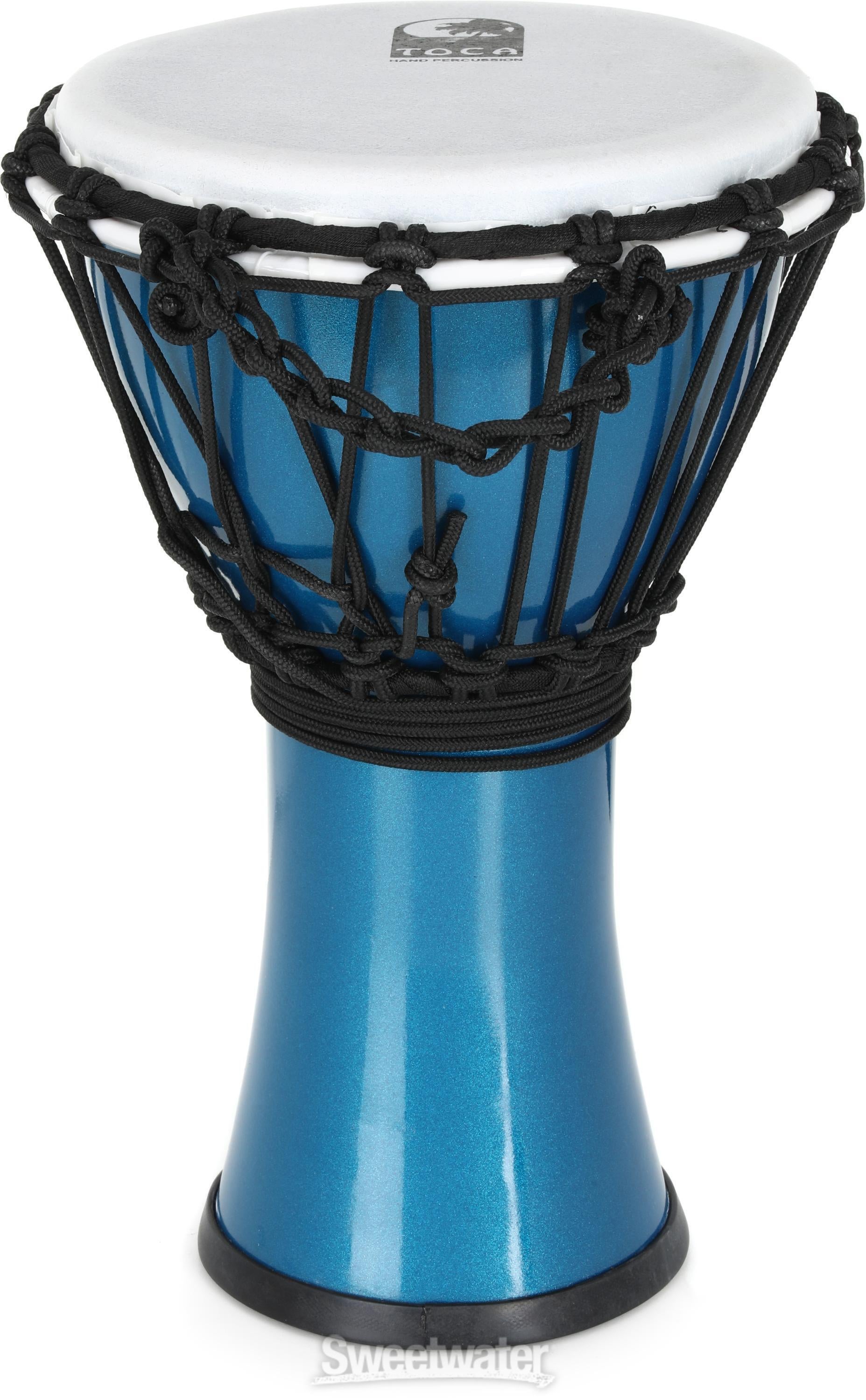 Toca Percussion Freestyle Colorsound Djembes - Set of 7 | Sweetwater