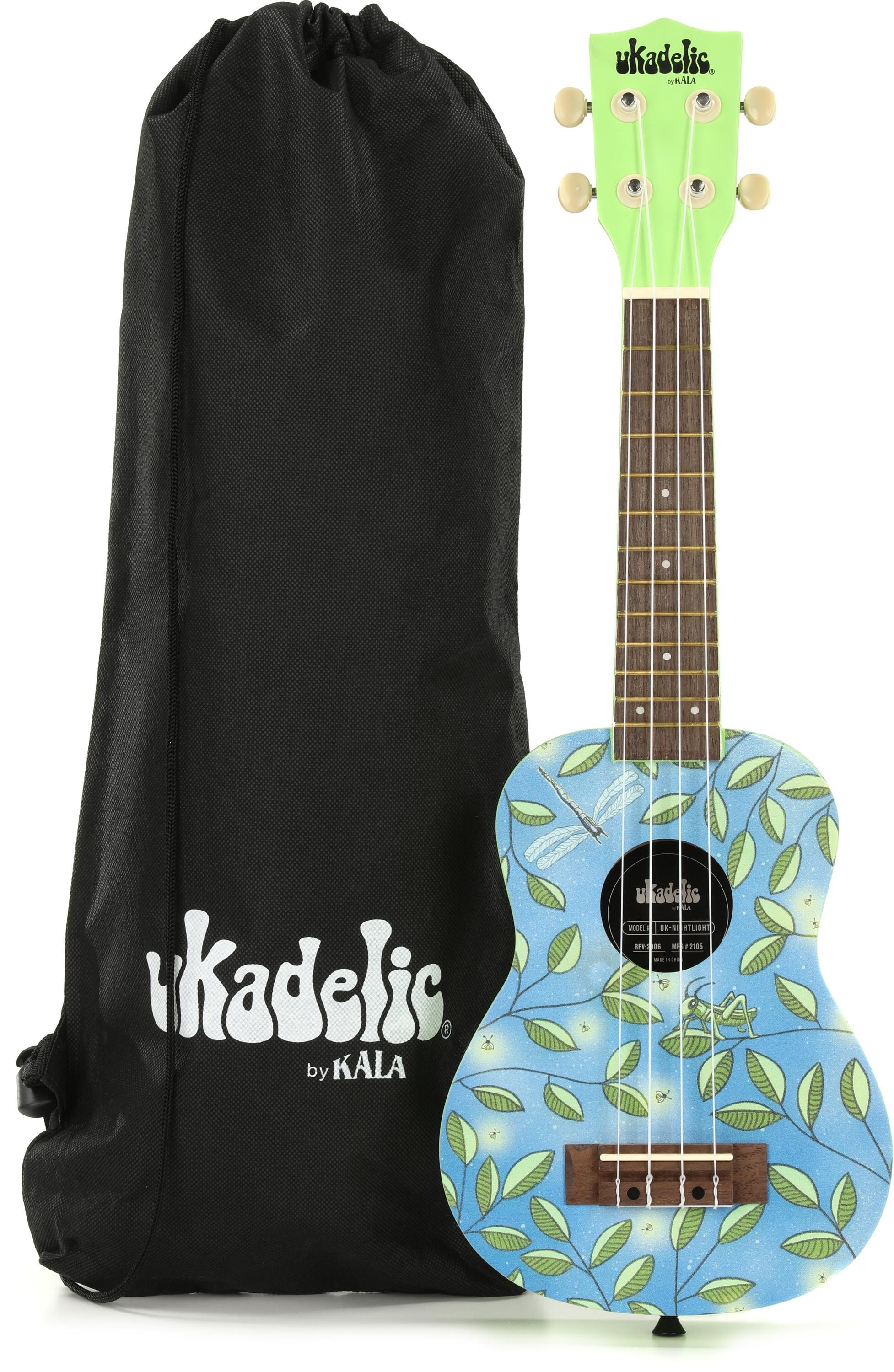 Kala Ukadelic Soprano Ukulele Night Light Sweetwater