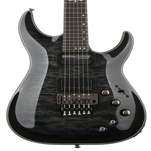 Schecter Hellraiser Hybrid C-1 FR-S Electric Guitar - Trans Black Burst