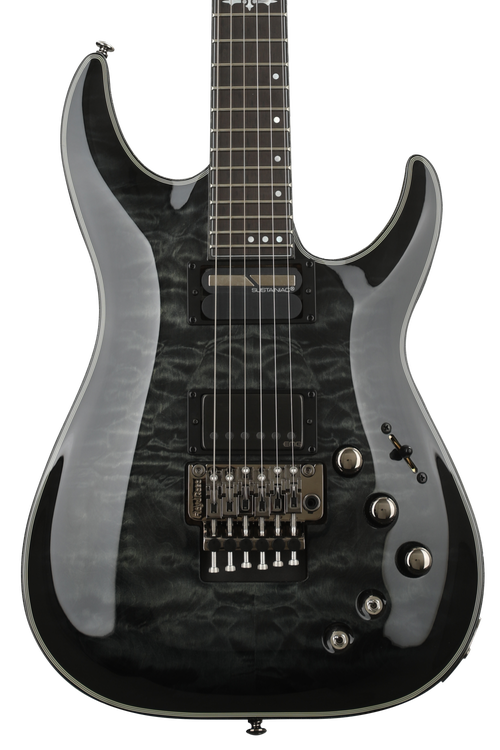 ギター SHECTER HELLRAISER HYBRID C-1 FR TBB Schecter Hellraiser Hybrid C-1 FR S TBB in Trans Black Burst