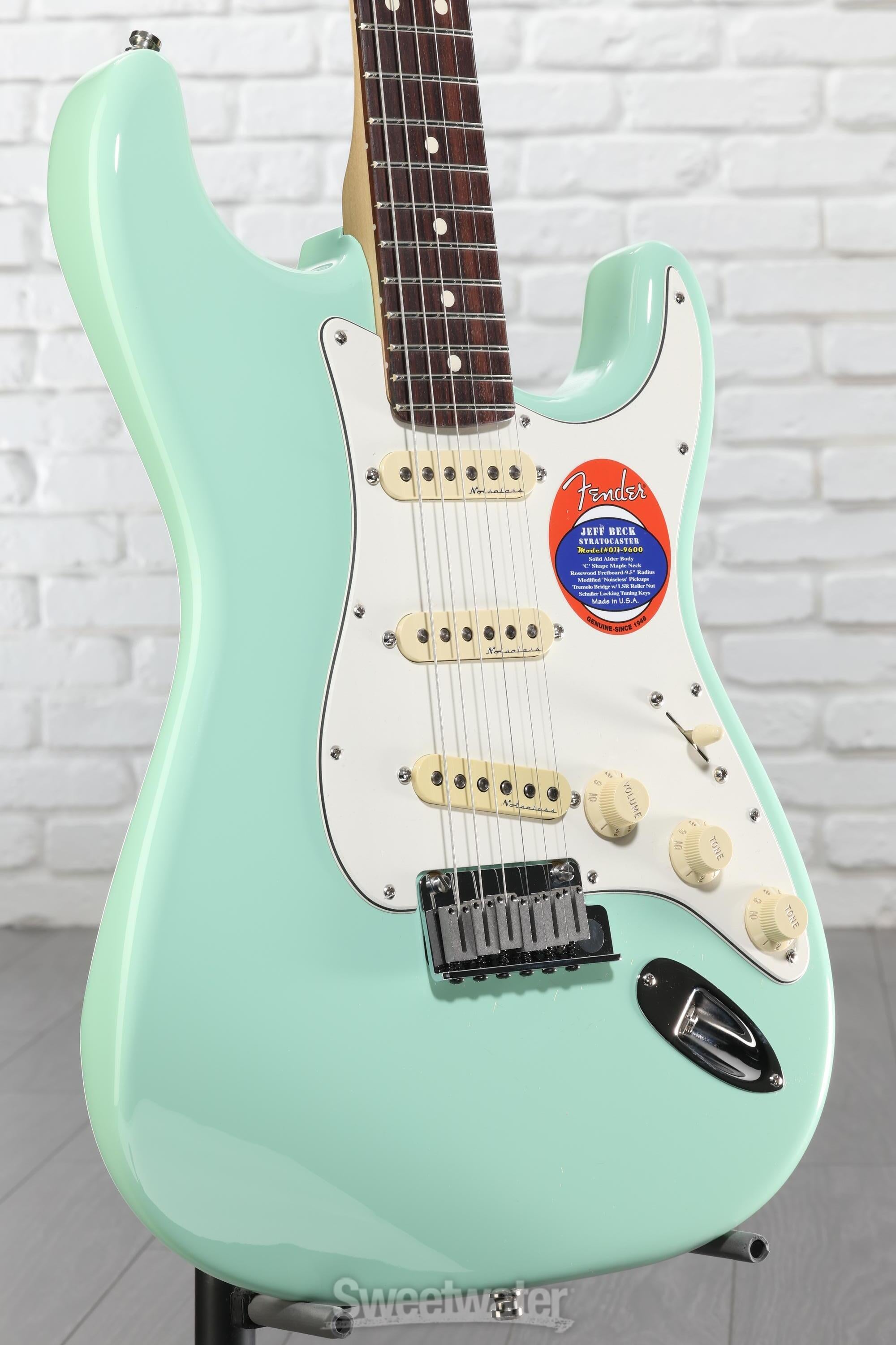 Fender Jeff Beck Stratocaster - Surf Green with Rosewood